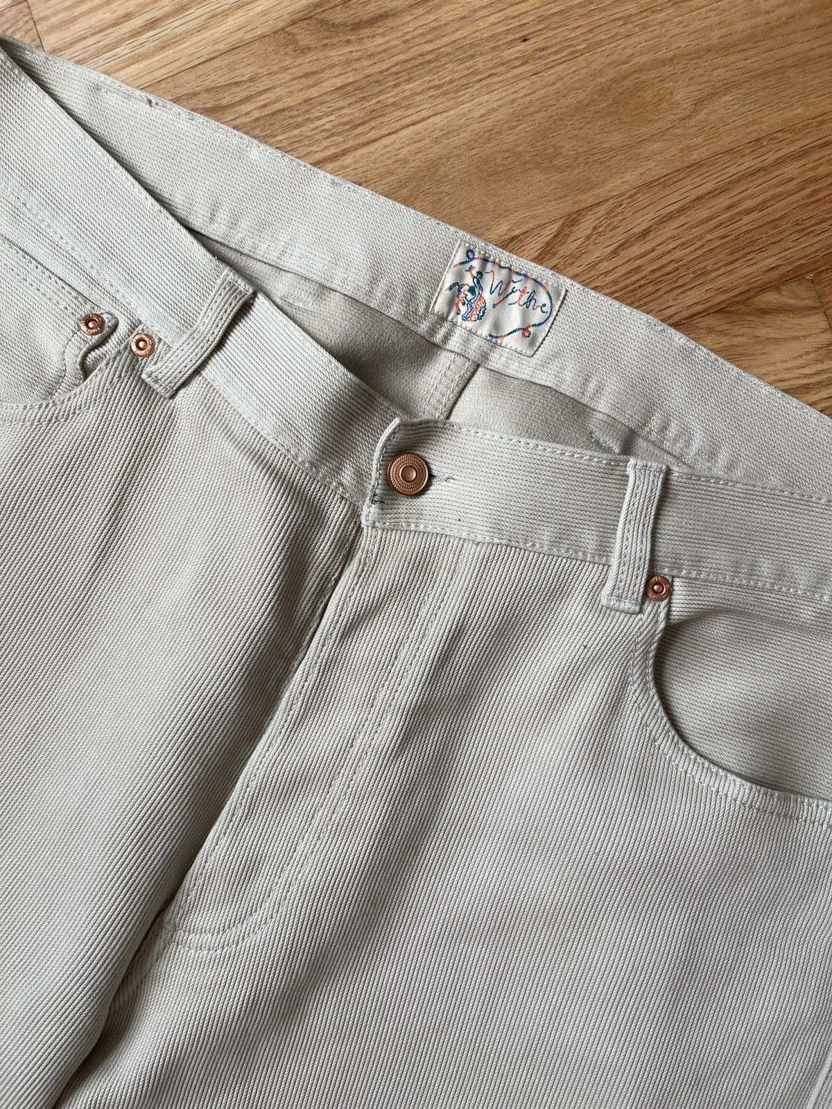 WYTHE Wythe Bedford Corduroy Pants Beige Cream Off-white Size US 34 / EU 50 - 3 Thumbnail