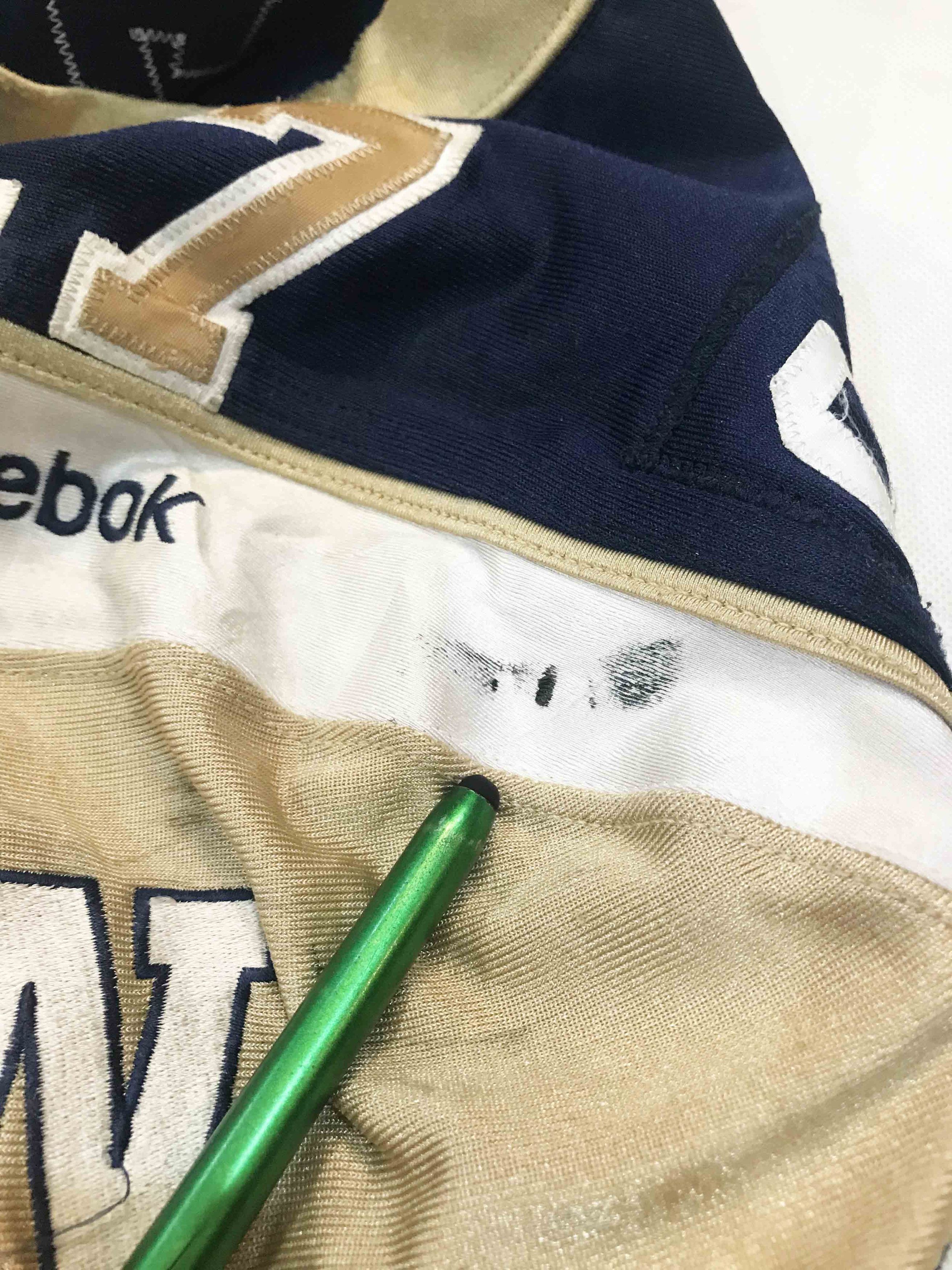 Reebok Reebok 2013 CFL Winnipeg Blue Bombers SHERMAN #27 Jersey Size US M / EU 48-50 / 2 - 10 Thumbnail