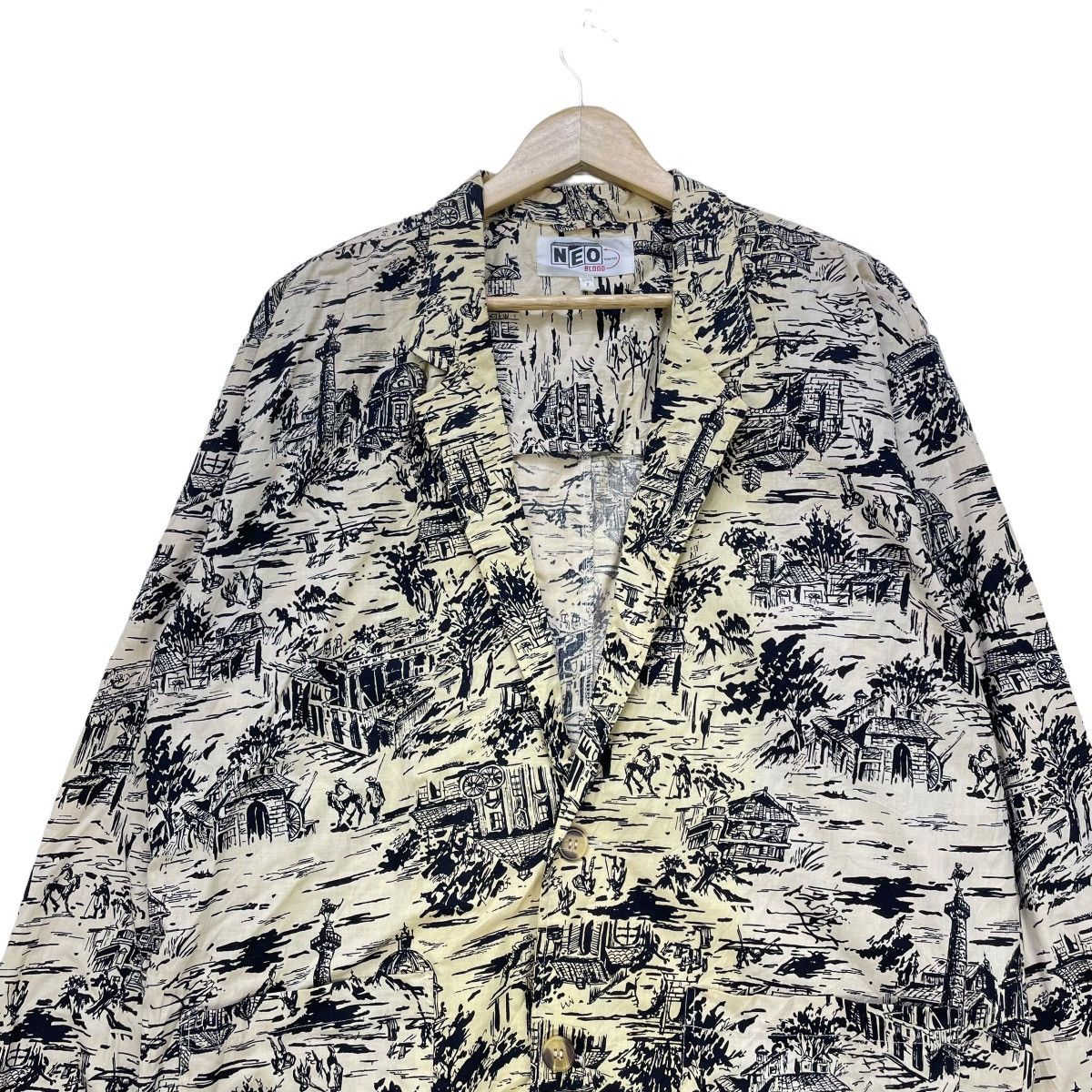 Designer × Japanese Brand Japanese Brand Neo Art Design Full Print Light Jacket Size US M / EU 48-50 / 2 - 3 Thumbnail