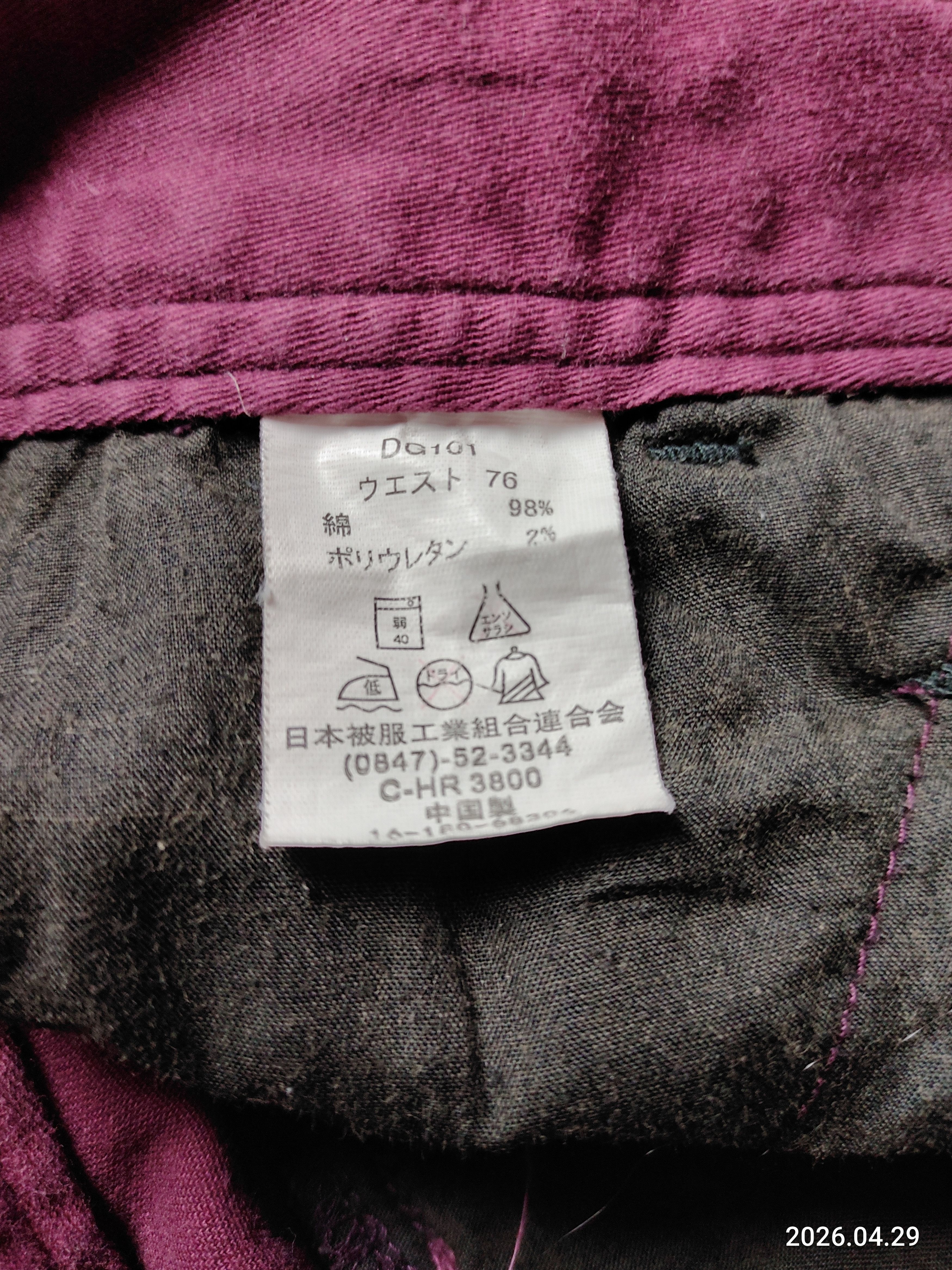 Japanese Brand Japanese brand d grow Multipocket cargo pants Size US 30 / EU 46 - 12 Thumbnail