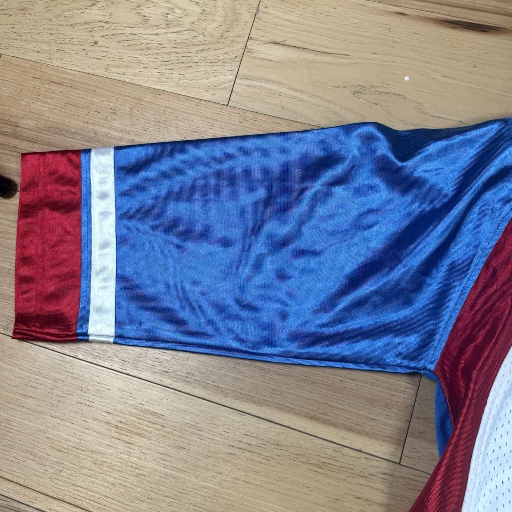 Vintage VINTAGE Meow Football Jersey T-Shirt XL Mens 90s Red Blue #21 Y2K Size US XL / EU 56 / 4 - 5 Thumbnail
