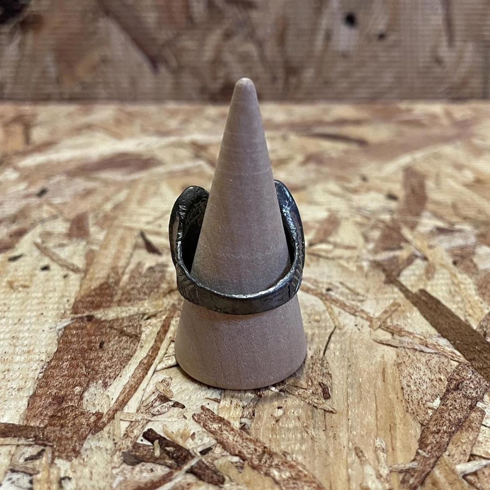 Other 1980s heavy duty gothic “Vampire Bat” biker ring. Size ONE SIZE - 3 Thumbnail