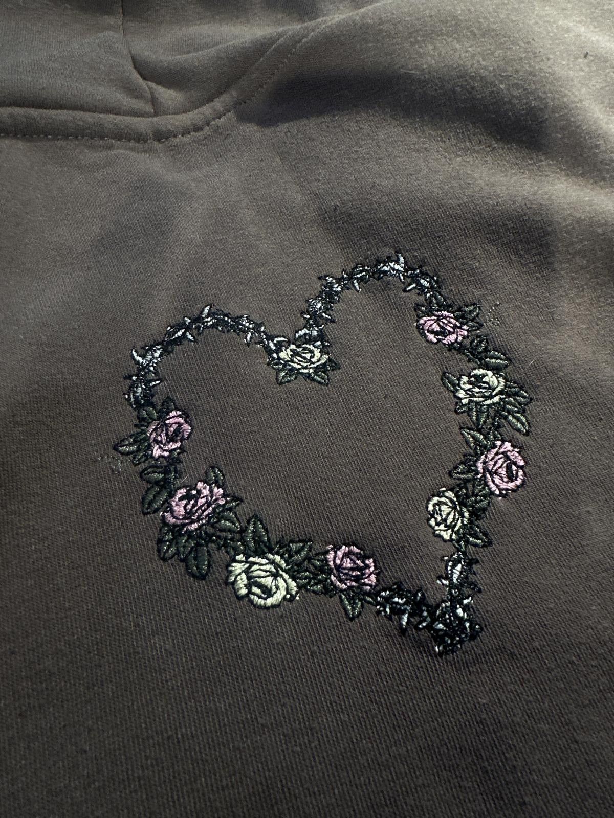 Members Only Members Only - Brown Flowers & Skulls Embroidered Size XL Size XL / US 12-14 / IT 48-50 - 3 Thumbnail