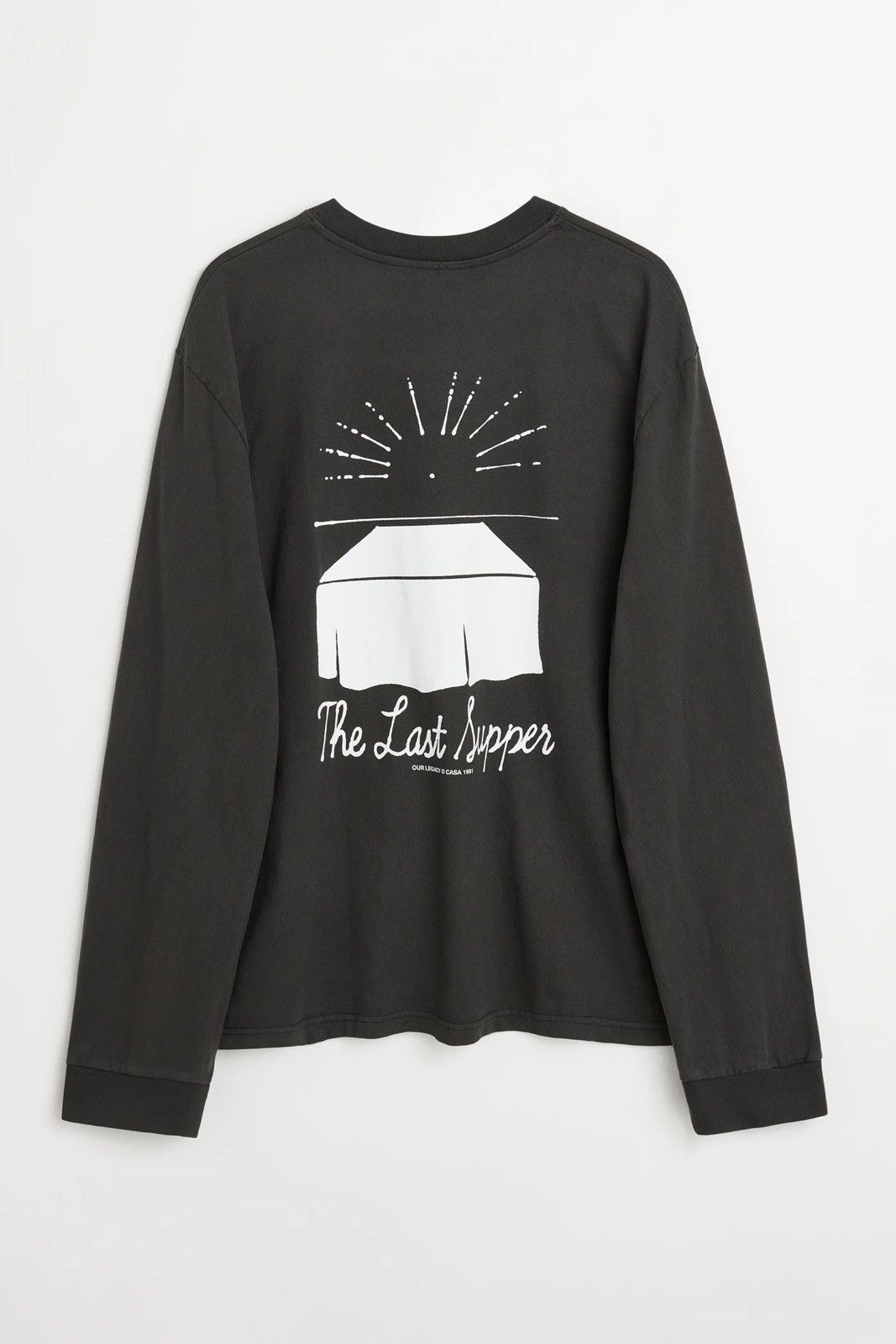 Our Legacy TOUR LONGSLEEVE Last Supper Print Black Size US S / EU 44-46 / 1 - 2 Thumbnail