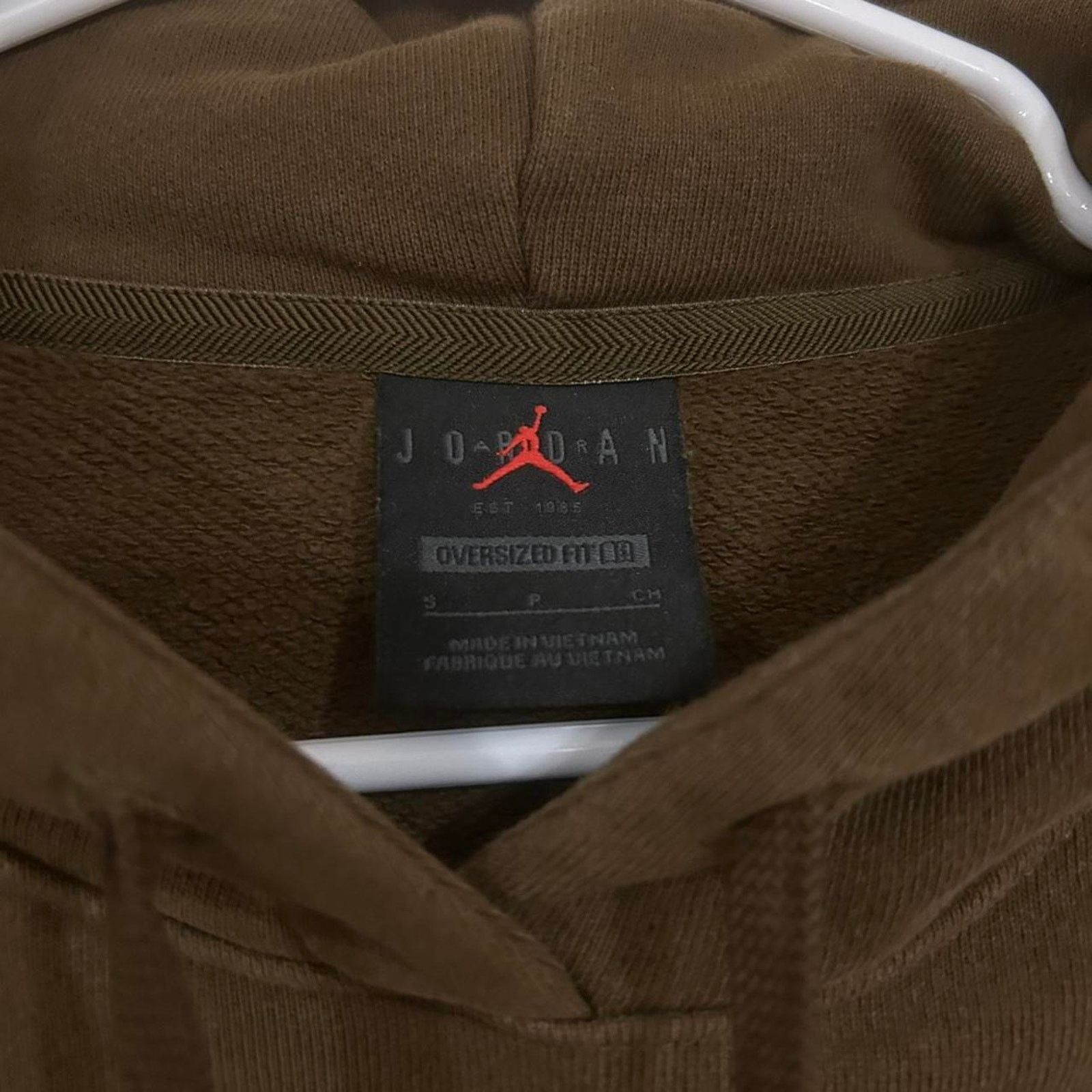 Jordan Brand Brown Jordan Flight Hoodie Size US S / EU 44-46 / 1 - 3 Thumbnail