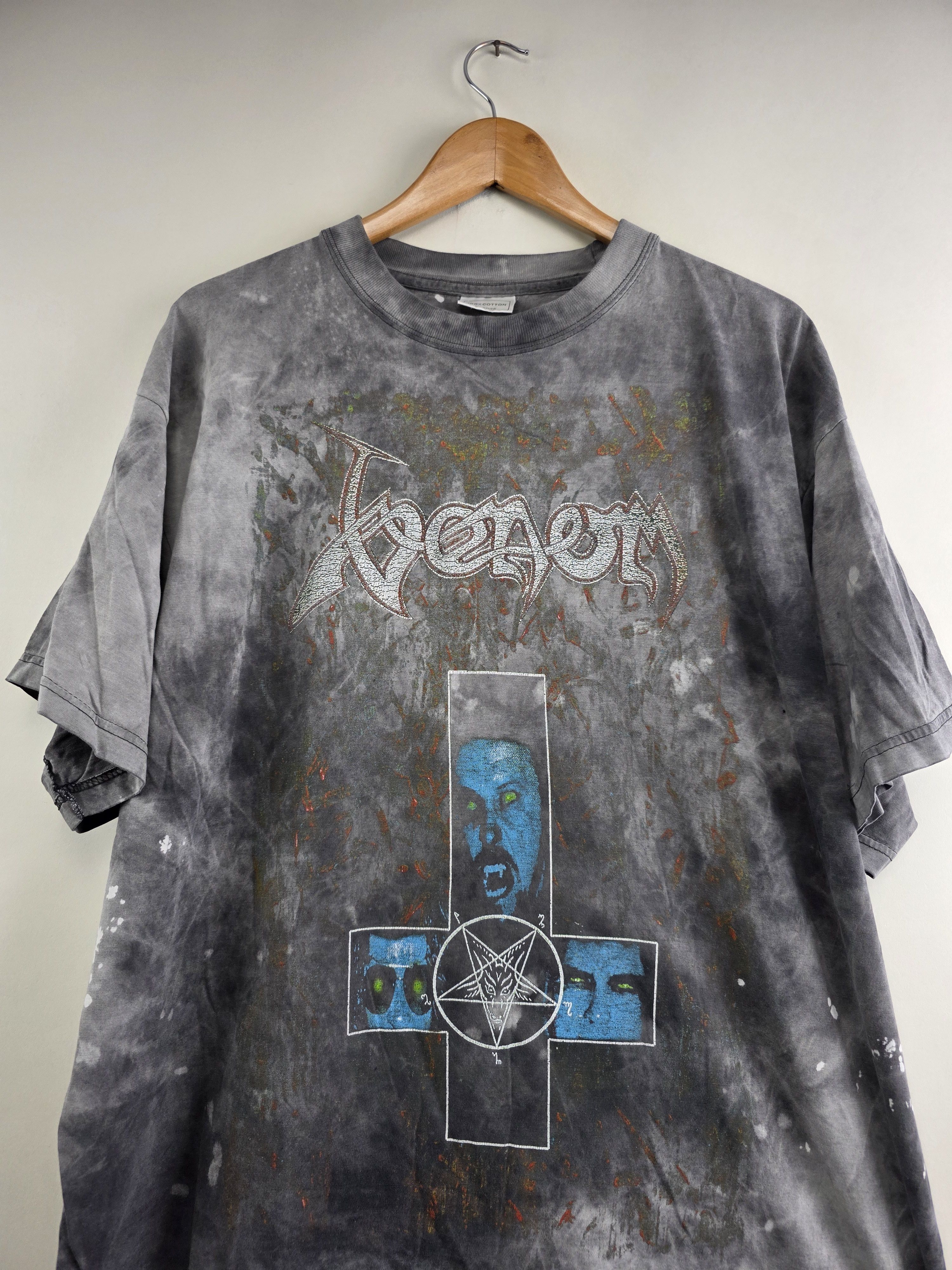 Band Tees × Vintage 90s Venom Black Metal XL 23" 29" Size US XL / EU 56 / 4 - 2 Thumbnail