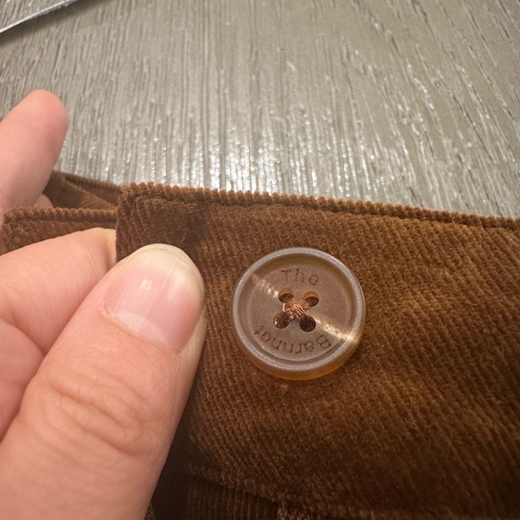Zara The Barnett Brown Corduroy Pants Size 27" / US 4 / IT 40 - 8 Thumbnail