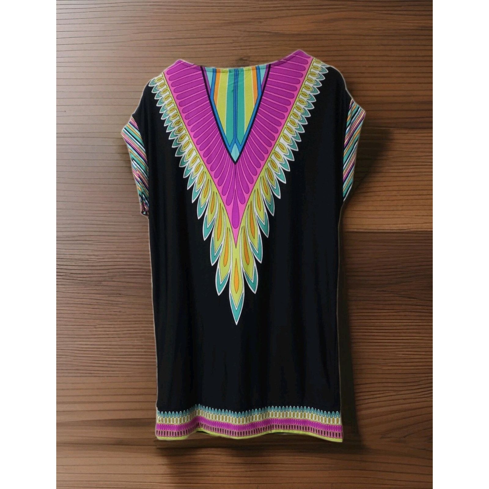 Trina Turk Trina Turk Yucateca Tunic Swim Cover Tunic Short Caftan M Size M / US 6-8 / IT 42-44 - 3 Thumbnail
