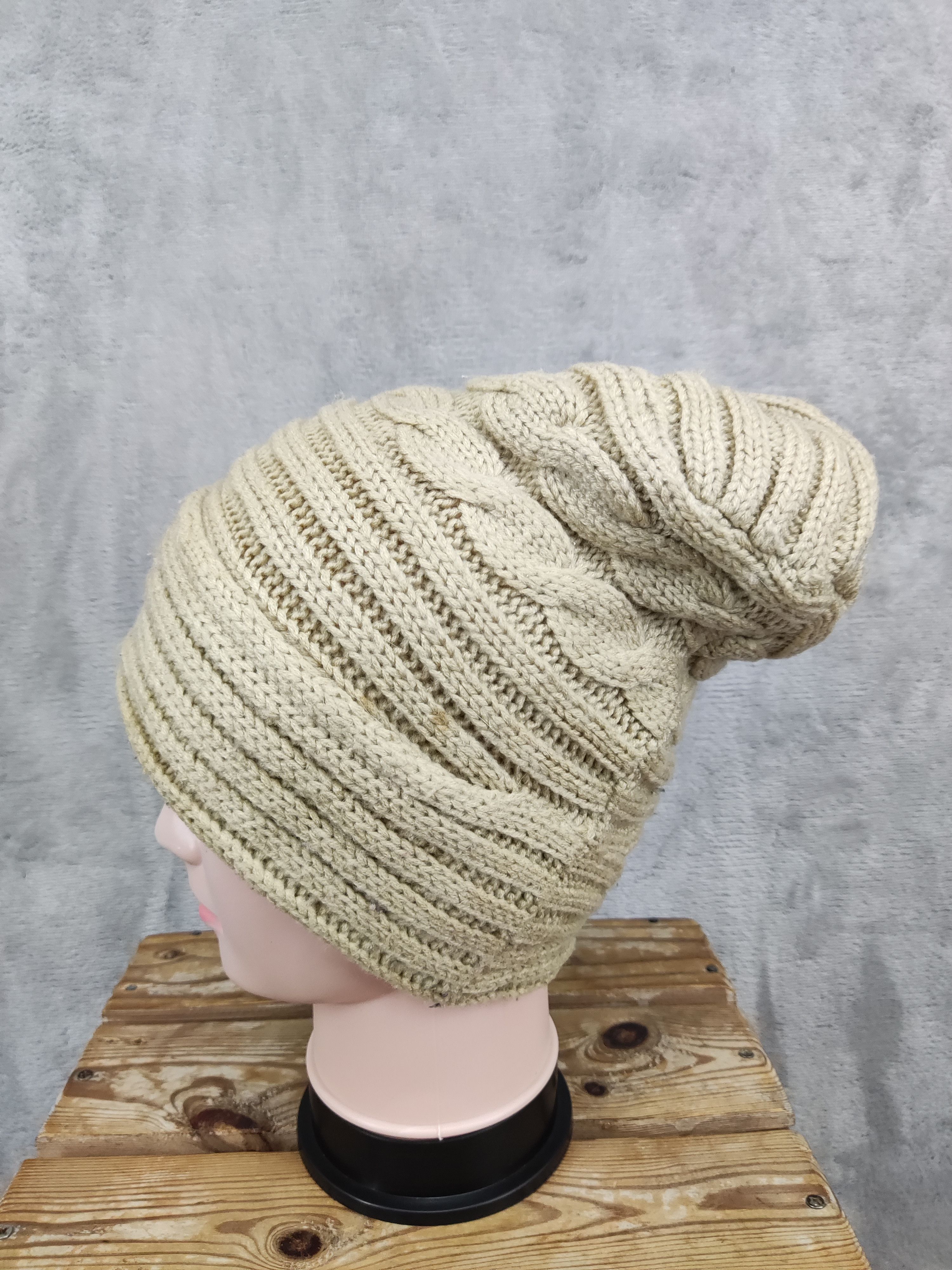 Designer × Japanese Brand × Kensho Abe Vintage Kensho Abe Sports Slouchy Beanie Hat Size ONE SIZE - 3 Thumbnail