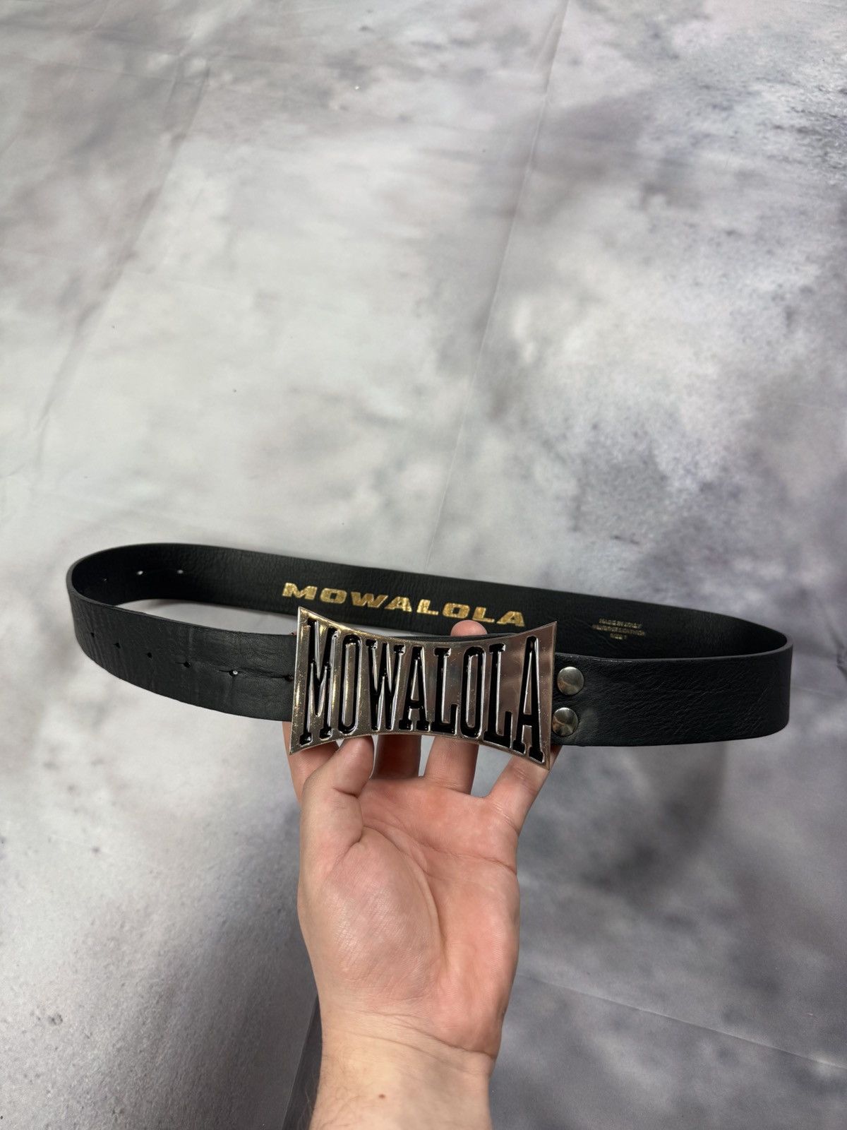Mowalola Mowalola Belt y2k big buckle vintage Size ONE SIZE - 2 Thumbnail