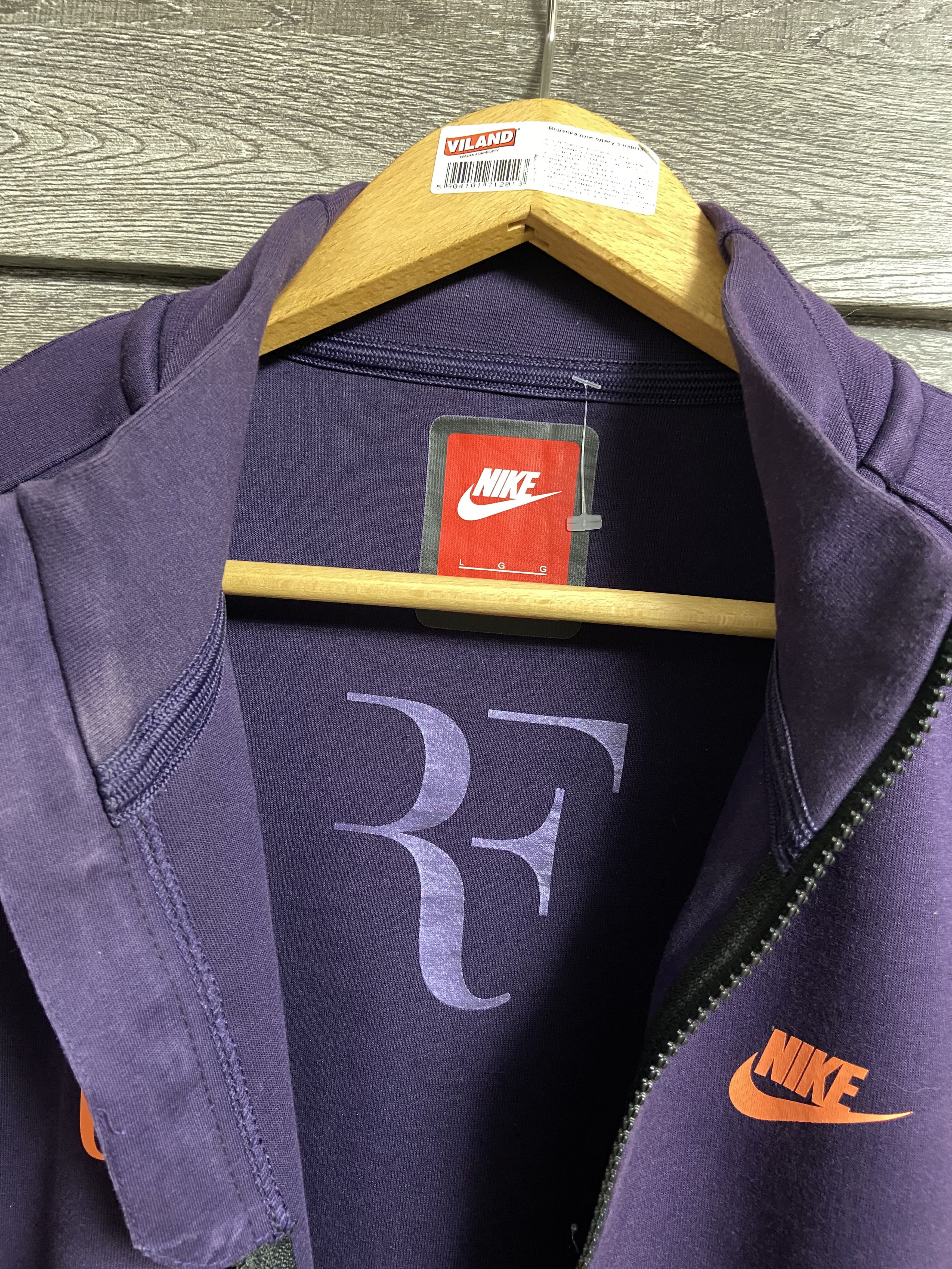 Nike Nike Roger Federer RF Premier Jacket Purple HO16 Tech fleece Size US XL / EU 56 / 4 - 9 Thumbnail