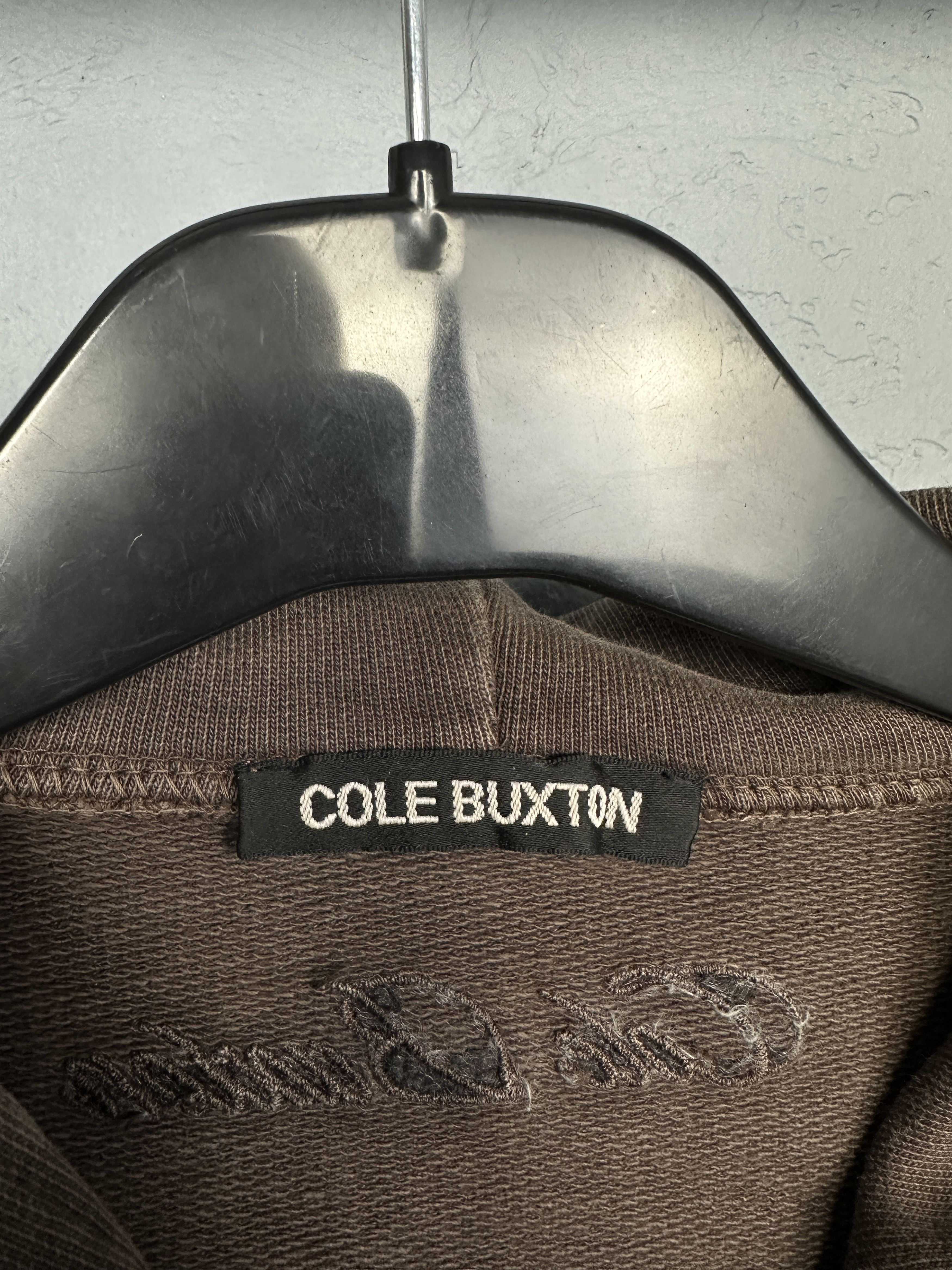 Cole Buxton Cole Buxton Mens Full Zip Washed Cotton Hoodie Size US L / EU 52-54 / 3 - 3 Thumbnail