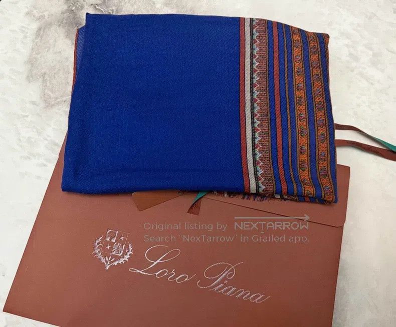 Loro Piana Loro Piana Autumn/Winter Cashmere and Silk Scarf (70% Cash Size ONE SIZE - 1 Thumbnail