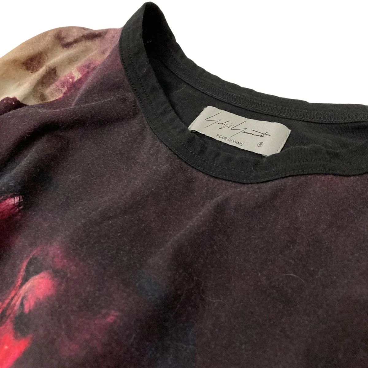Yohji Yamamoto Yohji Yamamoto for men black cotton / Short sleeve T-shirt Size US L / EU 52-54 / 3 - 3 Thumbnail