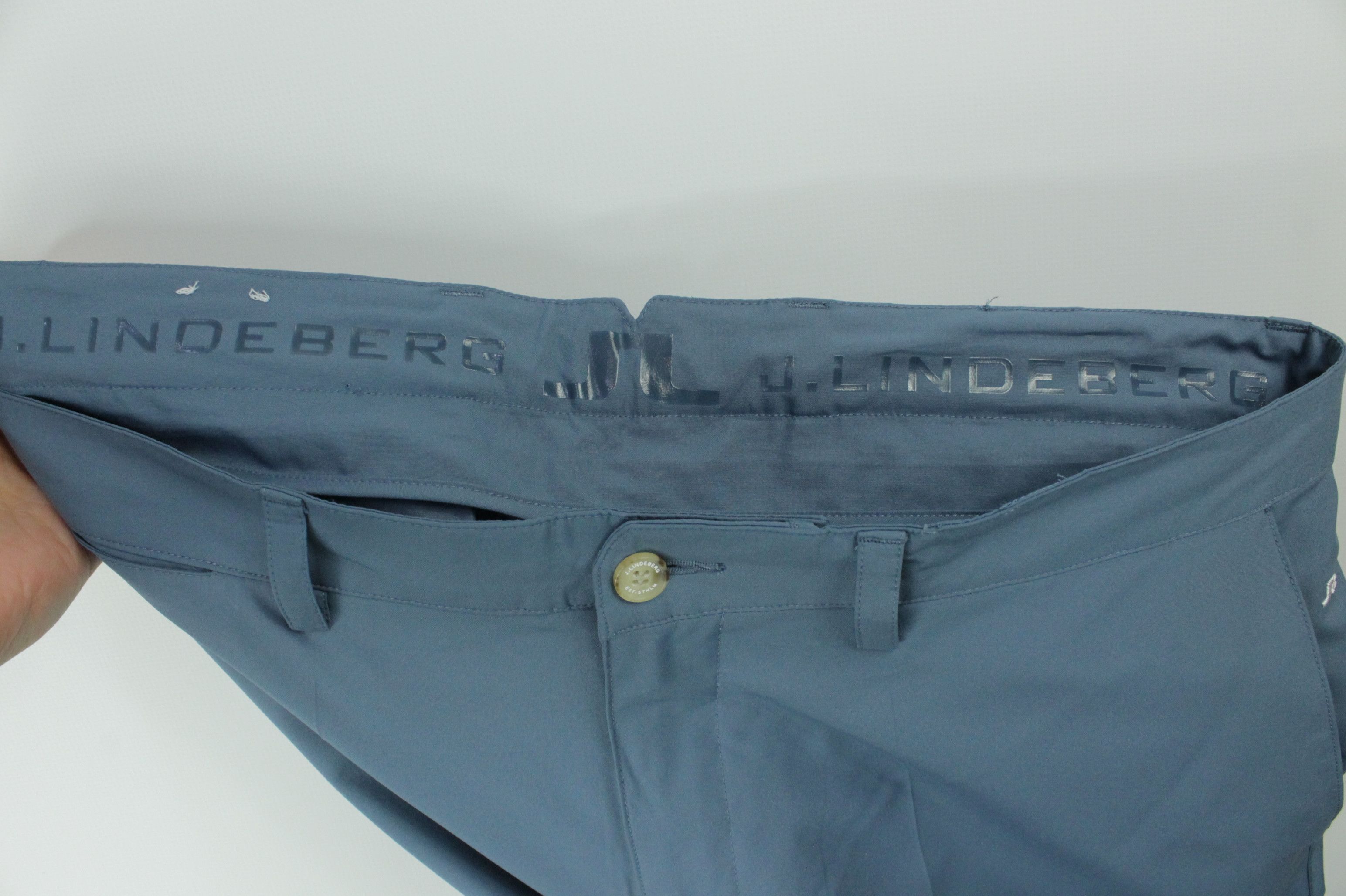 J.Lindeberg J.Lindeberg Elof Slim Fit Light Poly Golf Trousers Pants Men Size US 34 / EU 50 - 8 Thumbnail