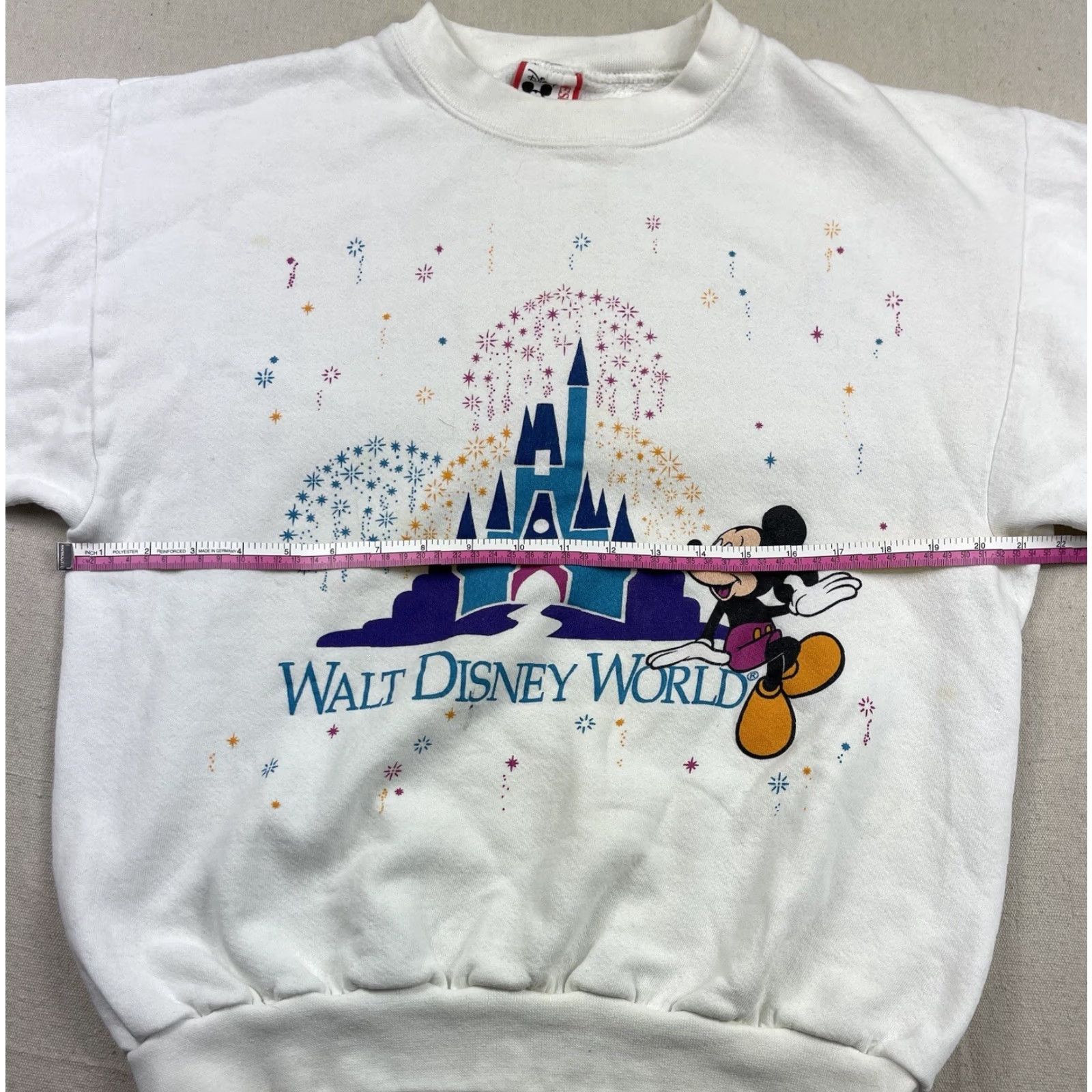 Disney VINTAGE Disney Mickey Magic Kingdom Epcot Crewneck Sweatshirt Mens Sz L USA Shirt Size US L / EU 52-54 / 3 - 5 Thumbnail