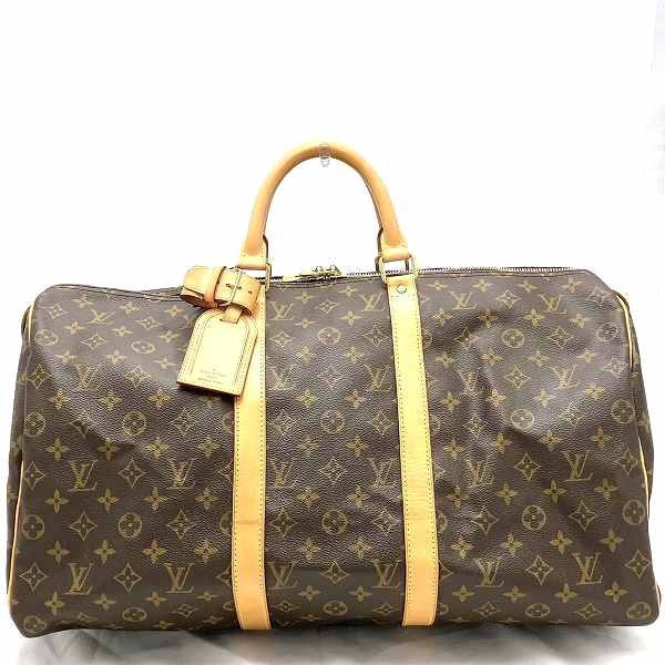 Louis Vuitton Louis Vuitton Louis Vuitton Monogram Keepall 50 Boston Bag M41426 Canvas Travel Bag M41426 in Great Condition Size ONE SIZE - 1 Thumbnail