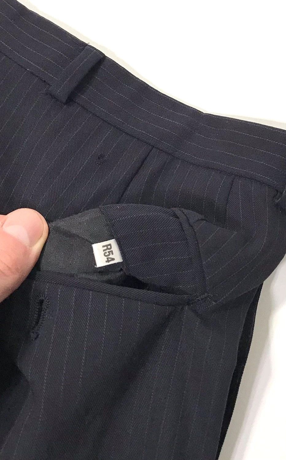 Yves Saint Laurent Yves Saint Laurent YSL Striped Wool Trousers R54 Size 54R - 8 Thumbnail
