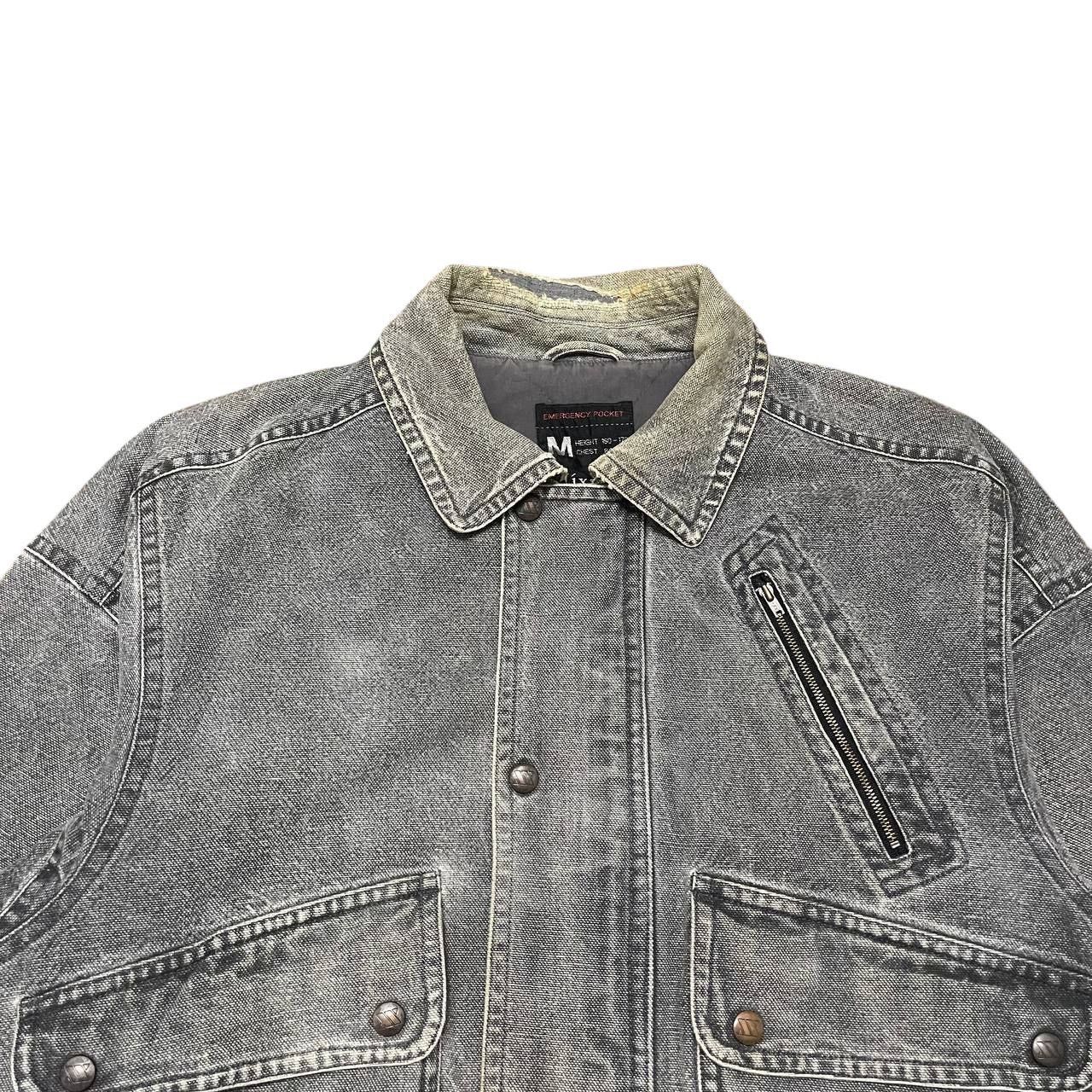 Japanese Brand Vintage IXI:Z Denim Jacket Emergency Pocket Distressed Size US M / EU 48-50 / 2 - 2 Thumbnail