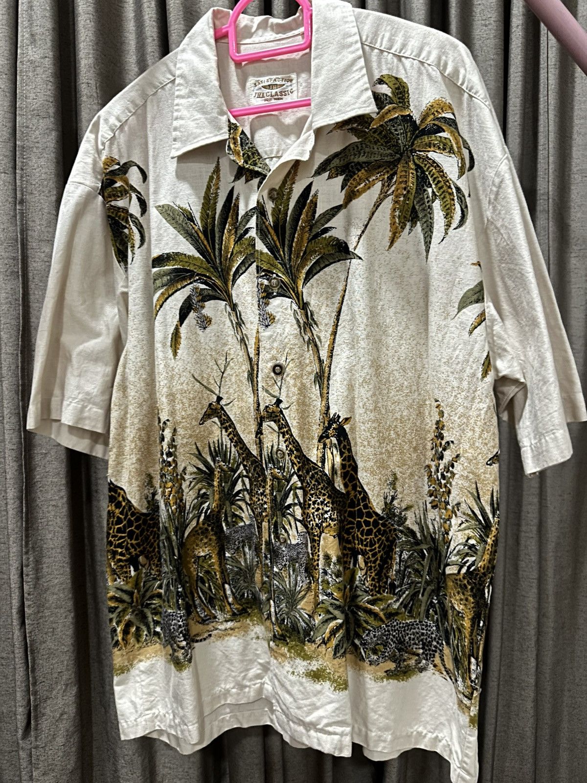 Japanese Brand Vintage 90s Safari Printed Shirt Size US L / EU 52-54 / 3 - 4 Thumbnail