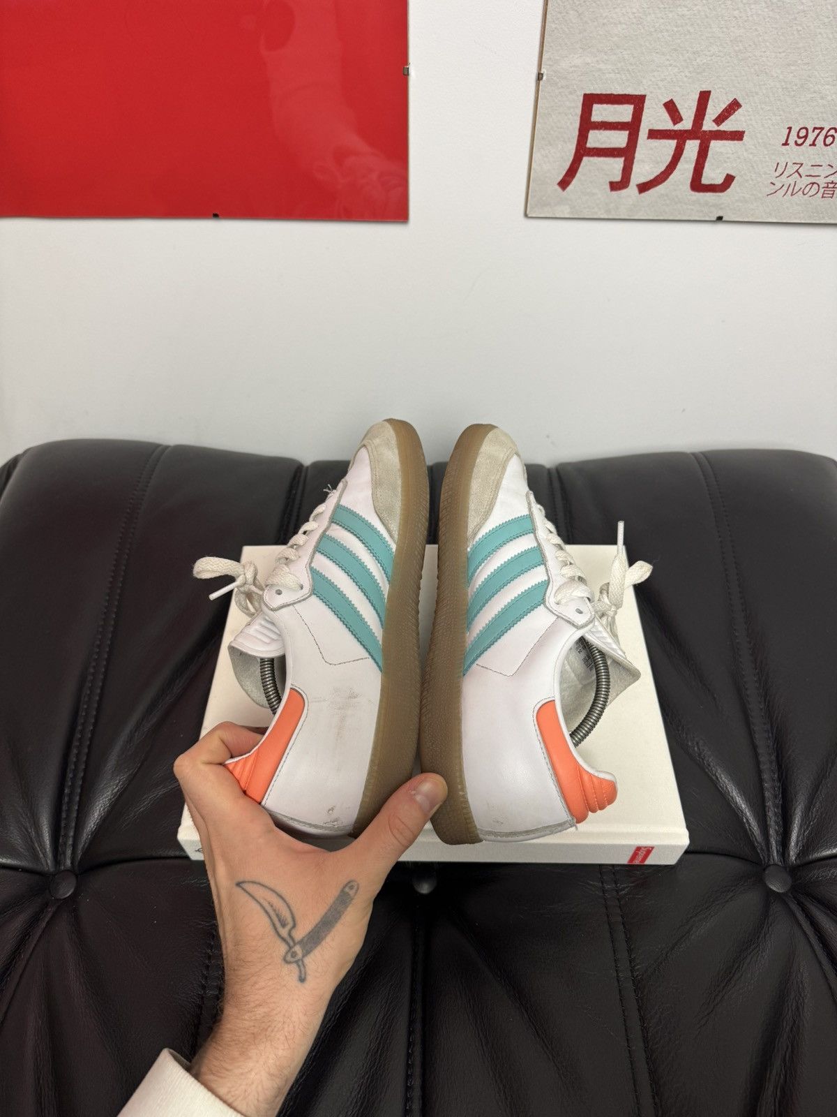 Adidas Adidas Samba Og Low Sneakers Inter Miami CF Soccer Football Size US 9 / EU 42 - 2 Thumbnail