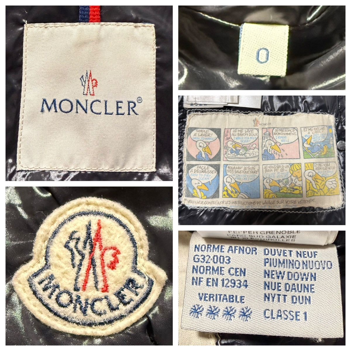 Moncler Authentic Moncler Quilted Down Jacket/Coat 0 Double Zip Size S / US 4 / IT 40 - 2 Thumbnail