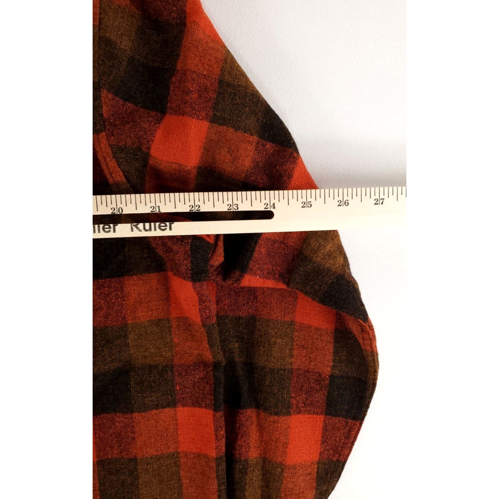 Pendleton VINTAGE Pendleton Board Shirt Buffalo Check Red Black Long Sleeve Mens L Size US L / EU 52-54 / 3 - 6 Thumbnail
