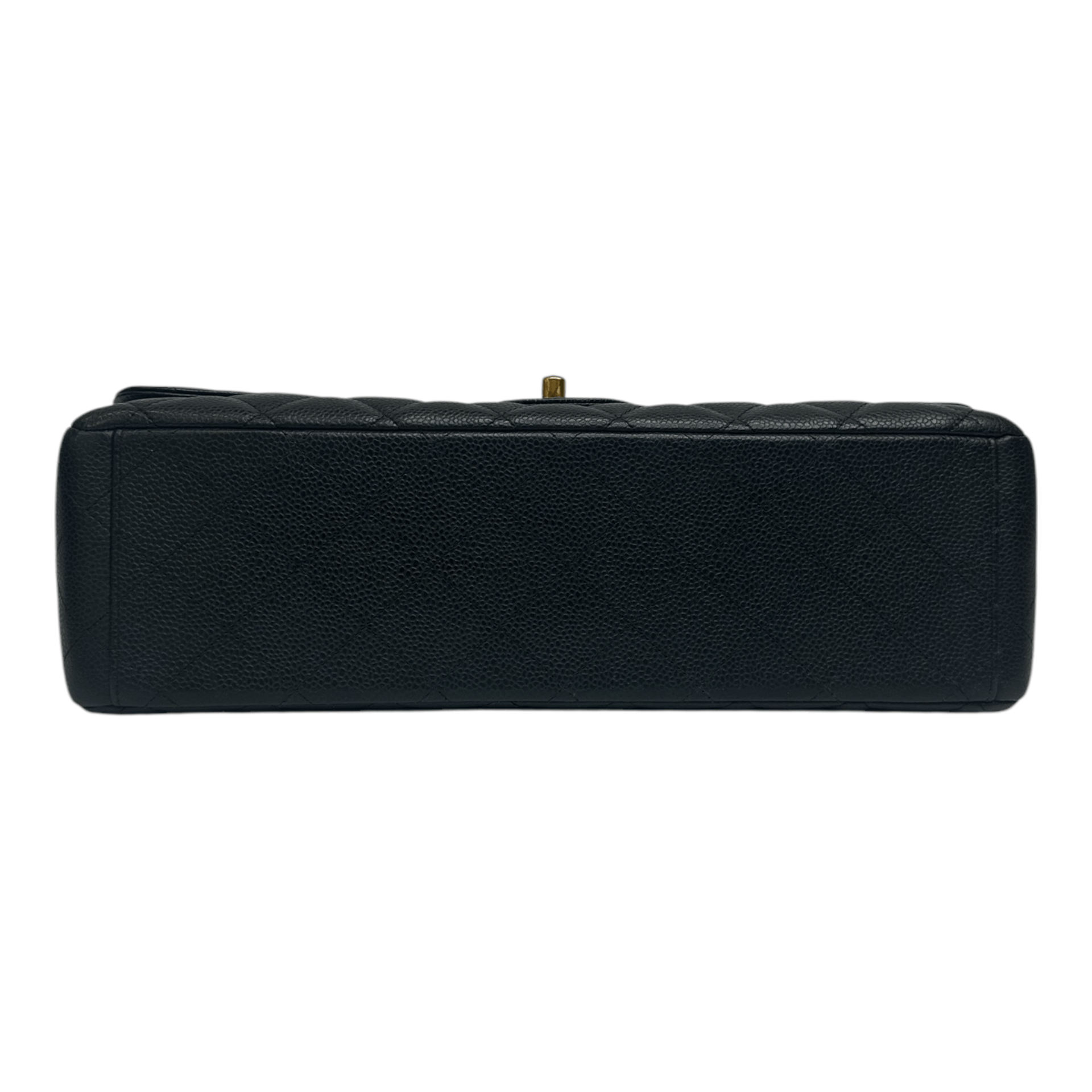 Chanel Chanel Maxi Caviar Double Flap Black/Gold Size ONE SIZE - 5 Thumbnail