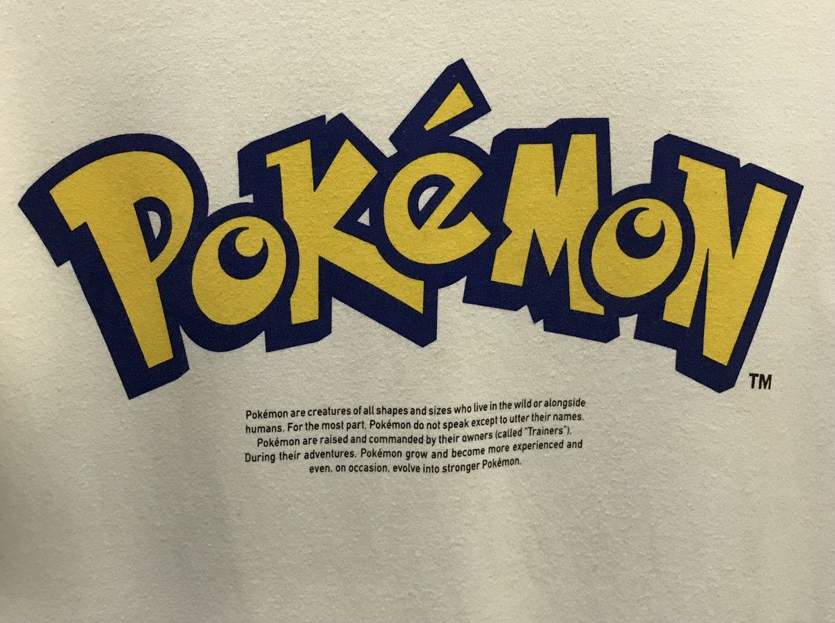 Nintendo × Pokemon × Uniqlo Vintage Uniqlo Nintendo Pokemon Shirt Size US XL / EU 56 / 4 - 4 Thumbnail