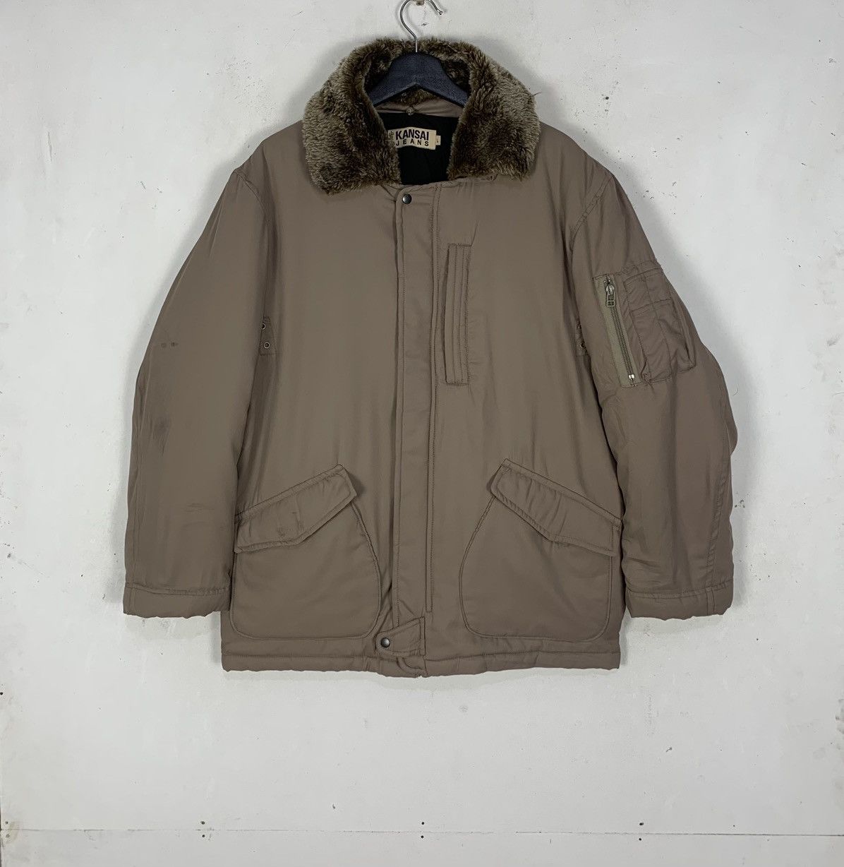 Kansai Yamamoto kansai Jeans JapaneseBrand Outdoor Streetwear Jacket Size US L / EU 52-54 / 3 - 1 Thumbnail