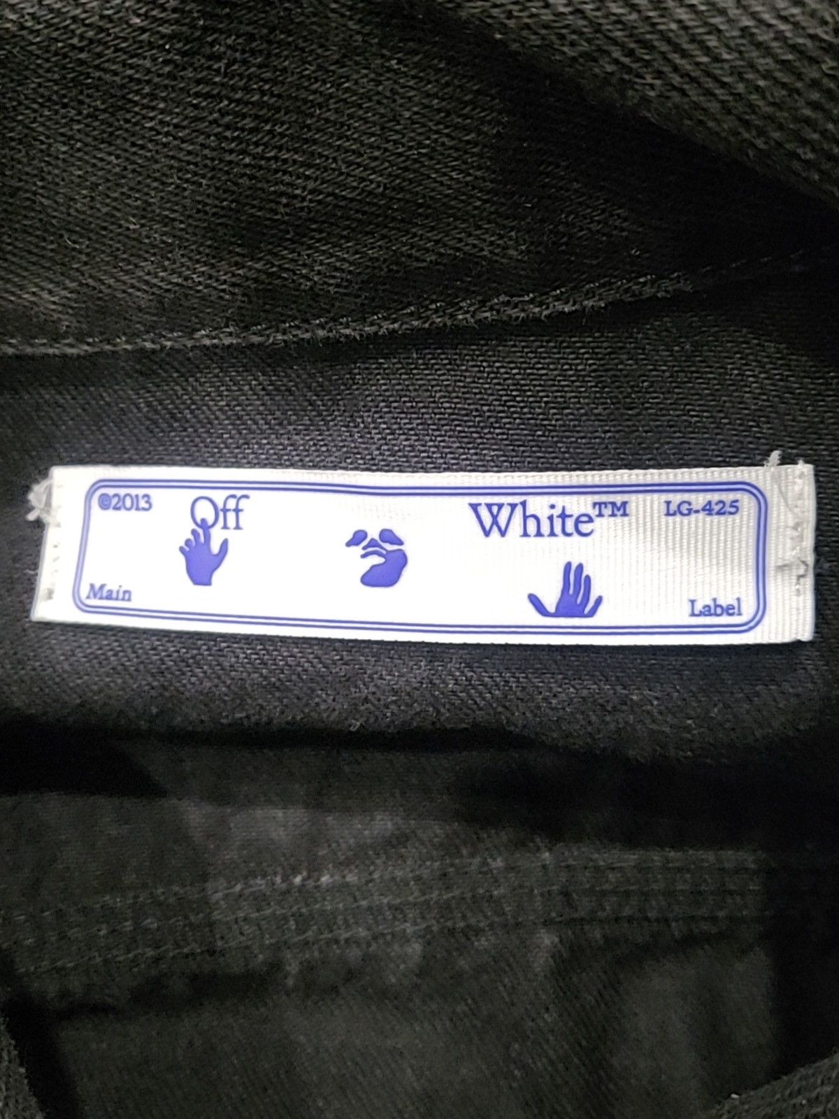 Off-White Off-White Mona Lisa denim jacket Size US M / EU 48-50 / 2 - 4 Thumbnail