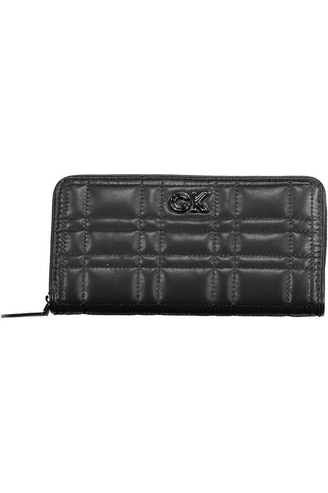 Calvin Klein Black Polyester Women Women's Wallet Size ONE SIZE - 1 Thumbnail