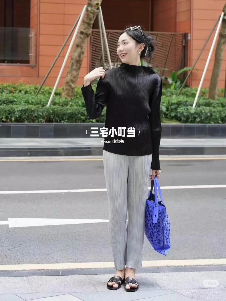 Issey Miyake Issey Miyake size:3 Black pleated long-sleeved shirt Size M / US 6-8 / IT 42-44 - 5 Thumbnail
