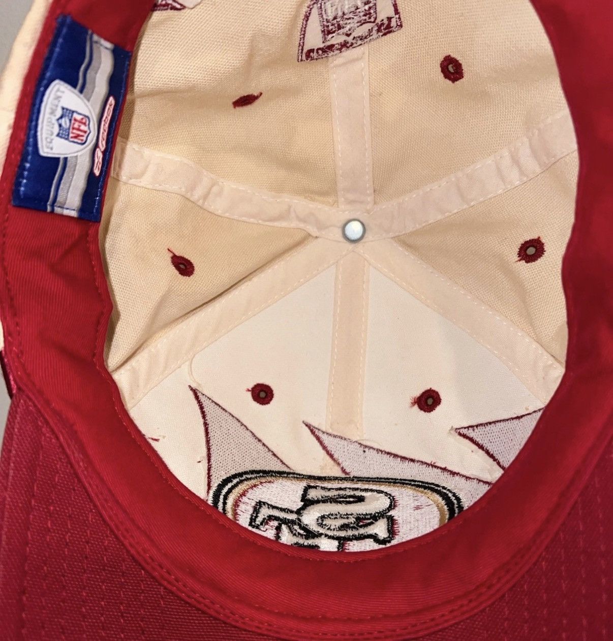 Reebok Vintage San Francisco 49ers Shark Tooth Hat Size ONE SIZE - 5 Thumbnail