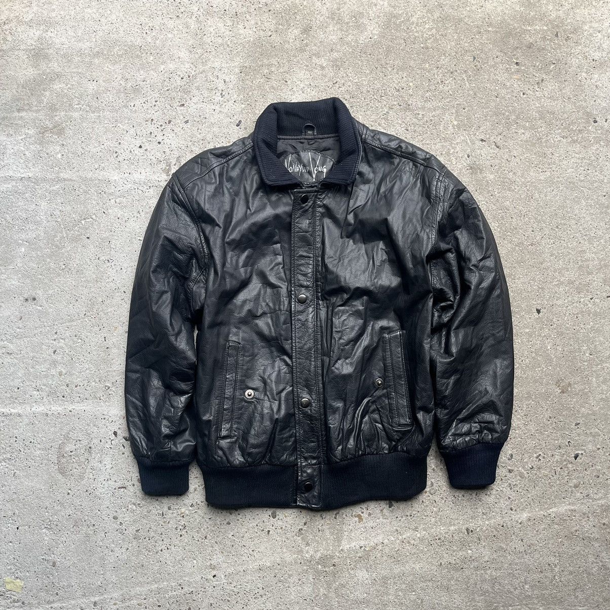 ジャケット・アウター unknown leather riders jacket opium y2k unknown leather riders jacket opium y2k