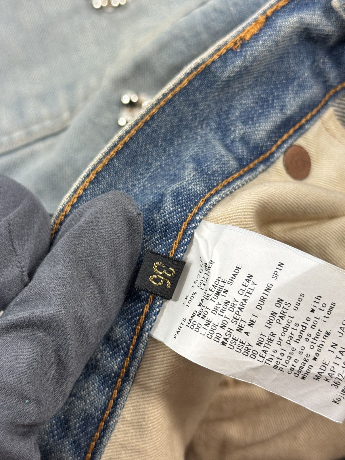 Kapital CRYSTAL CARPENTER SHORTS Size US 36 / EU 52 - 7 Thumbnail