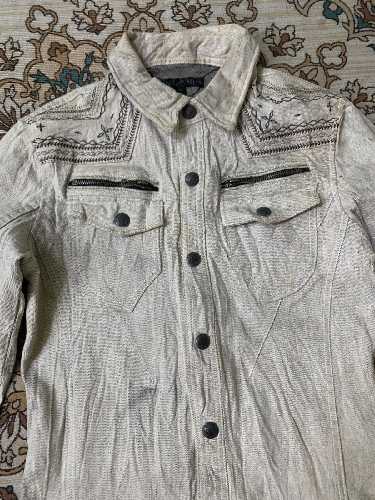 In The Attic IN THE ATTIC SHIRT DENIM Size M / US 6-8 / IT 42-44 - 4 Thumbnail