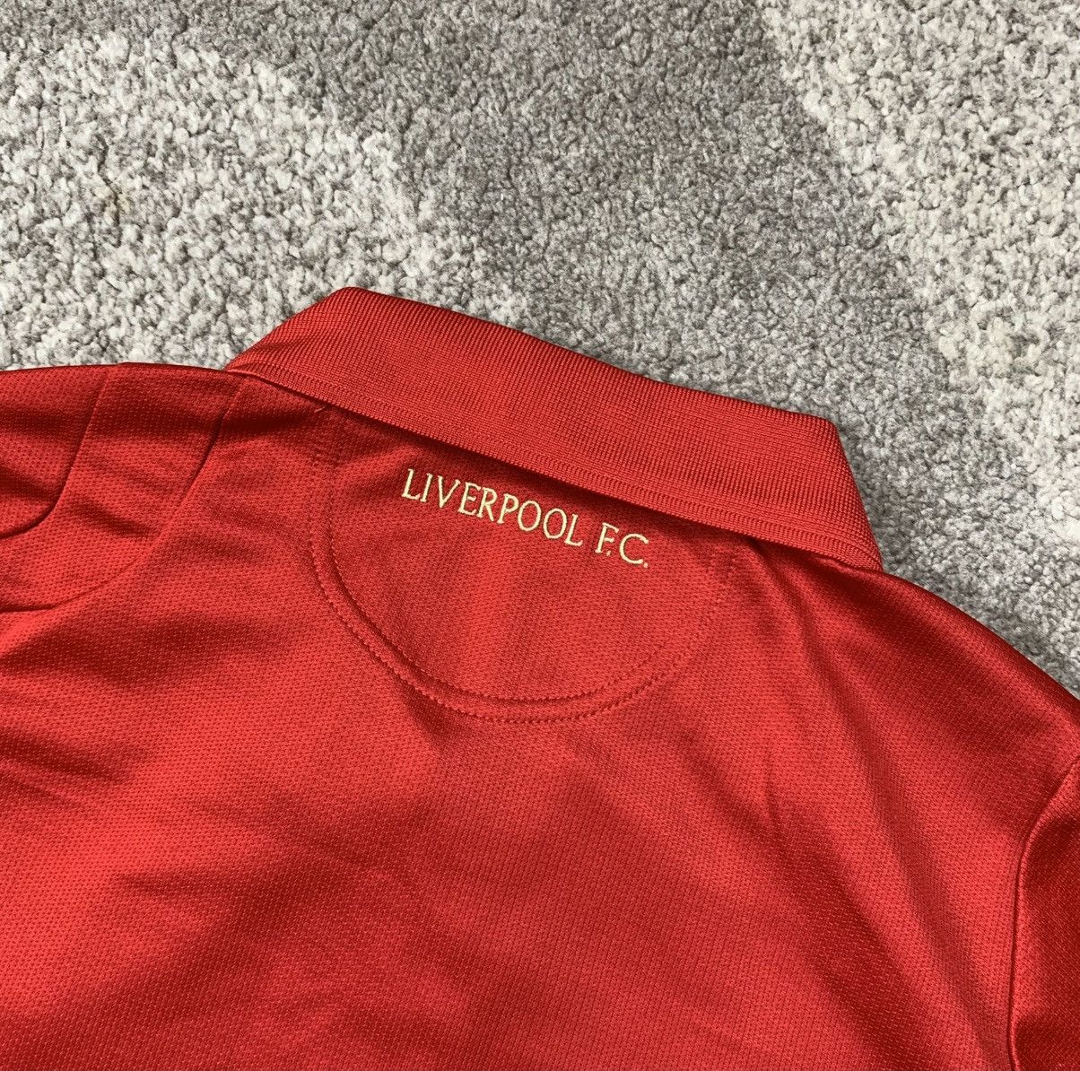 Adidas ADIDAS LIVERPOOL 2009-2010 Travel Polo Shirt Jersey Size US XXL / EU 58 / 5 - 10 Thumbnail