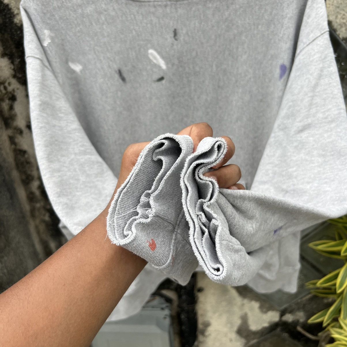 MNML “MNML” SPLASH PAINTED HOODIE Size US XL / EU 56 / 4 - 6 Thumbnail