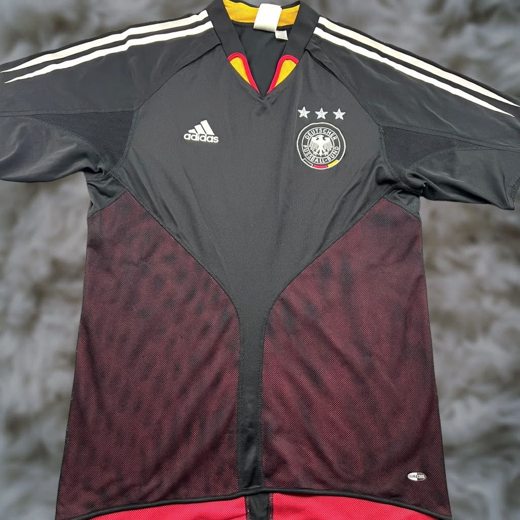 Adidas Adidas X Oasis Tour Jacquard Jersey Black Size Medium new