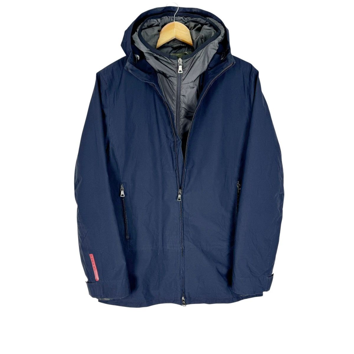 Prada ☀️PRADA GORETEX HOODIE LIGHT ZIPPER JACKET Size US M / EU 48-50 / 2 - 4 Thumbnail