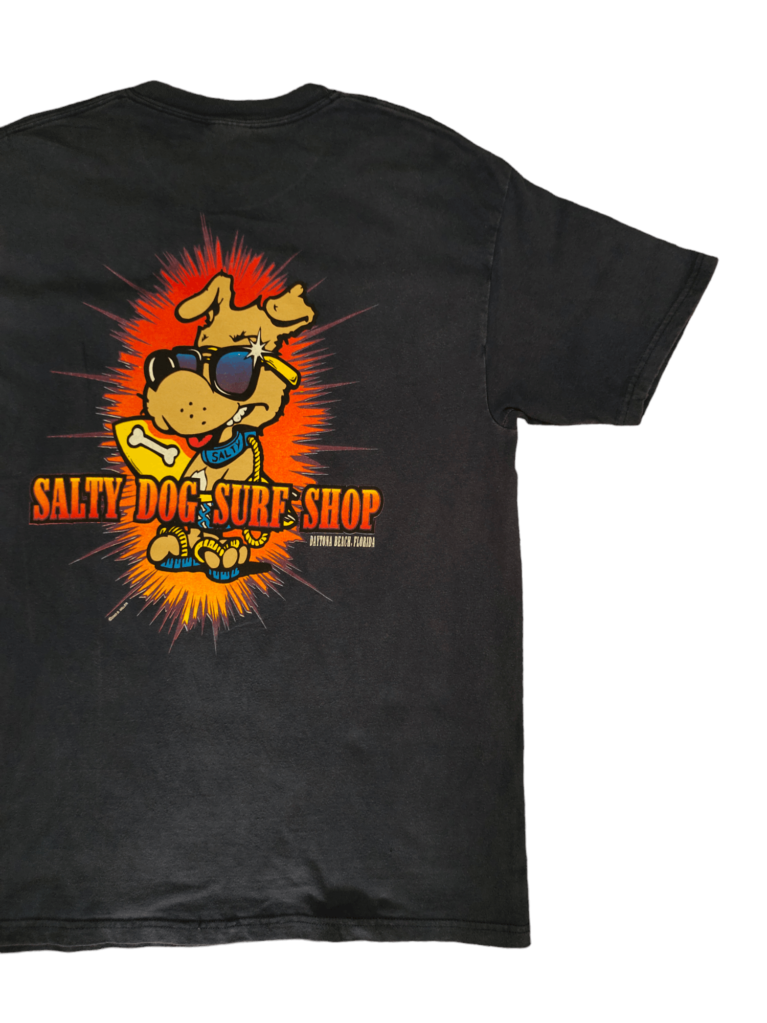 Sun Surf Vintage 00's Salty Dog Surf Shop By B. Miller Artwork Tee Size US L / EU 52-54 / 3 - 5 Thumbnail
