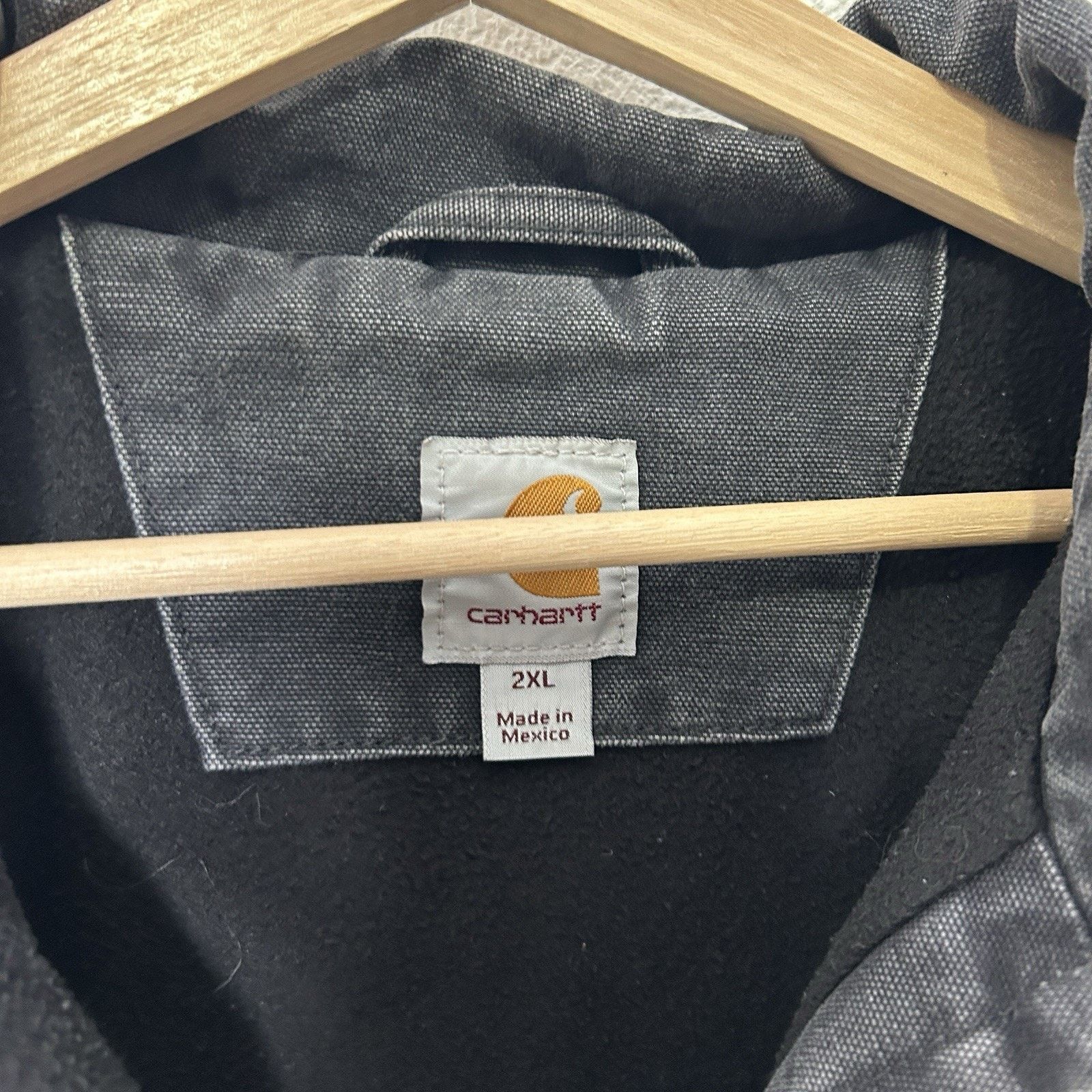 Carhartt Carhartt Berwick Fleece-Lined Jacket “Black” 101230 Size US XXL / EU 58 / 5 - 12 Thumbnail