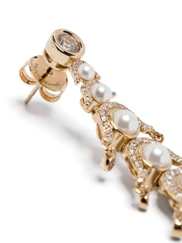 Zimmermann oc11z0226 Size: OS / Dangle Earrings In Gold Size ONE SIZE - 3 Thumbnail