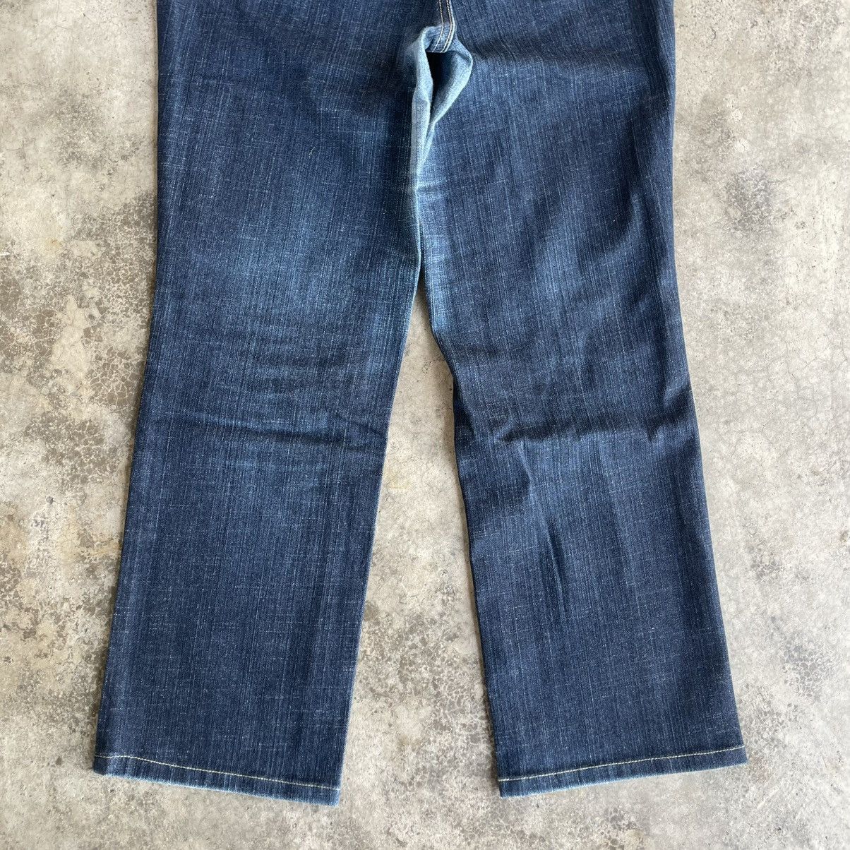 Edwin 🔥Vintage Edwin 404 Japan Made Dark Blue Black Denim Jeans Size US 34 / EU 50 - 6 Thumbnail