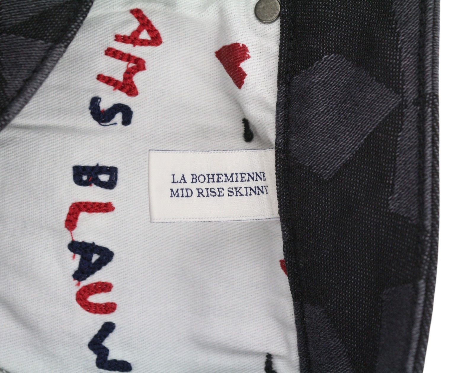 Scotch & Soda LA BOHEMIENNE W28/L30 Black Stars Mid Rise 91016 Size 28" / US 6 / IT 42 - 7 Thumbnail