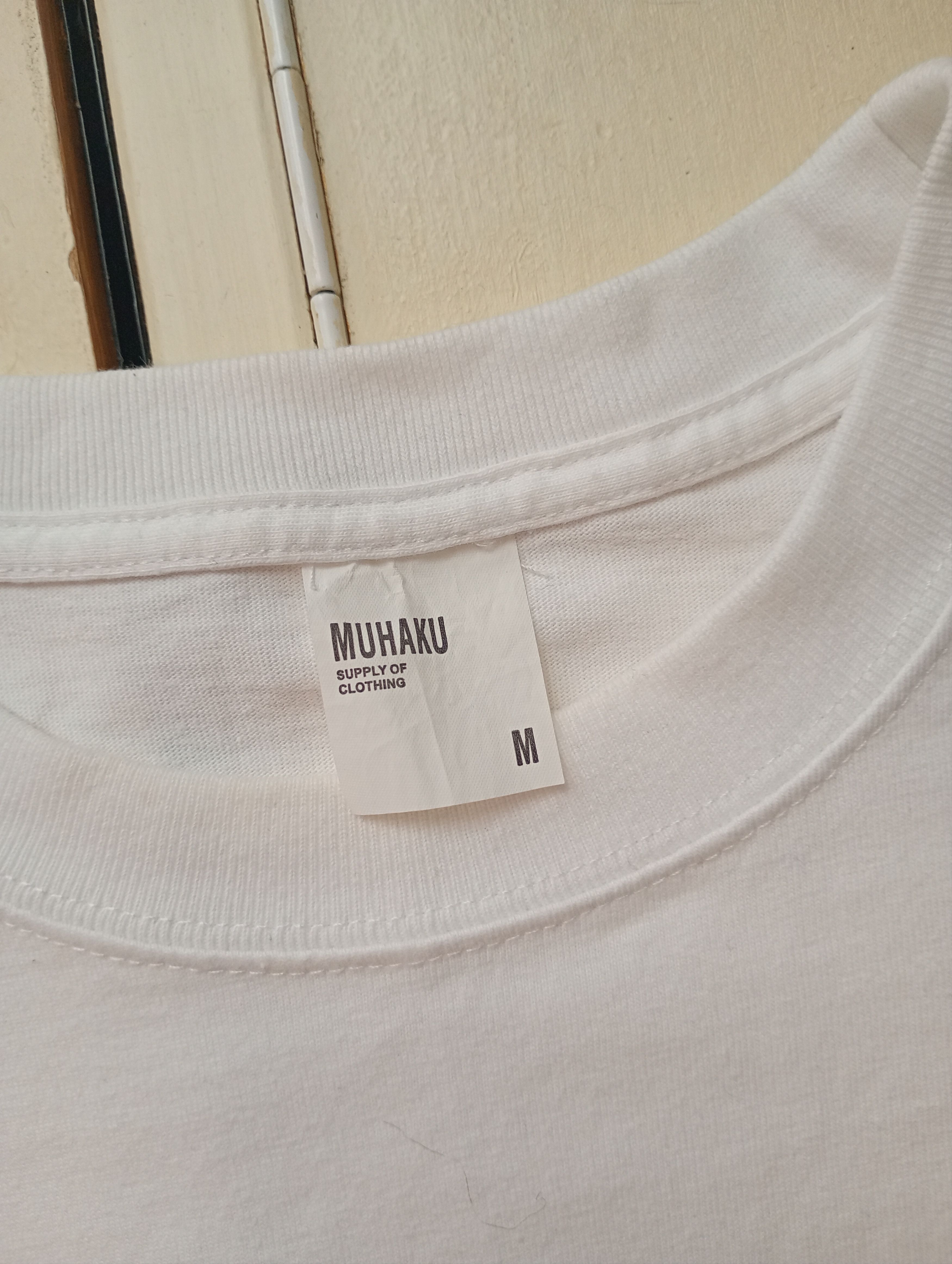 Japanese Brand Muhaku T-Shirt White Size US M / EU 48-50 / 2 - 9 Thumbnail