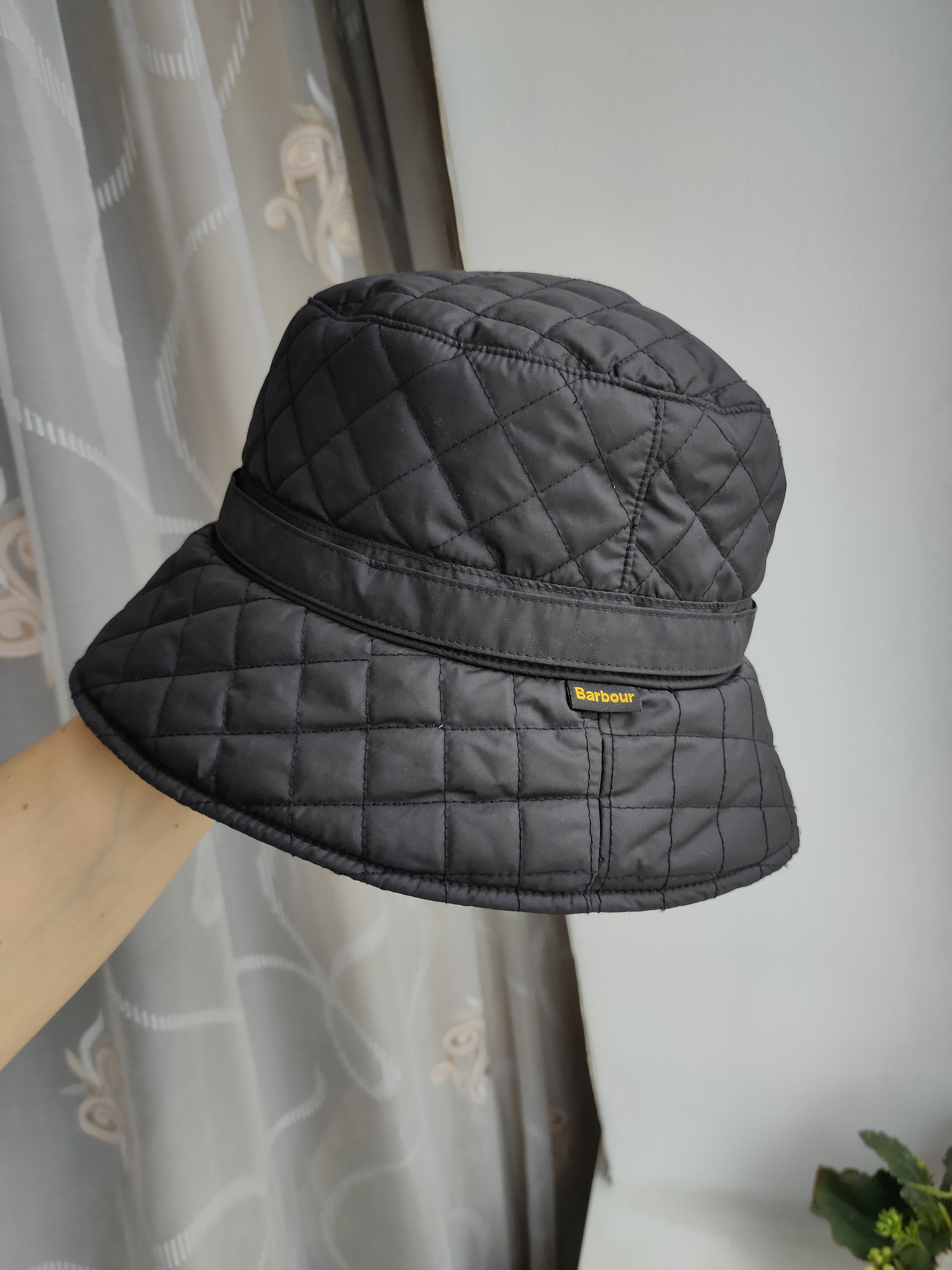 Barbour Vintage Barbour Bucket Hat Panama Barbour Guilted Unisex Size ONE SIZE - 3 Thumbnail