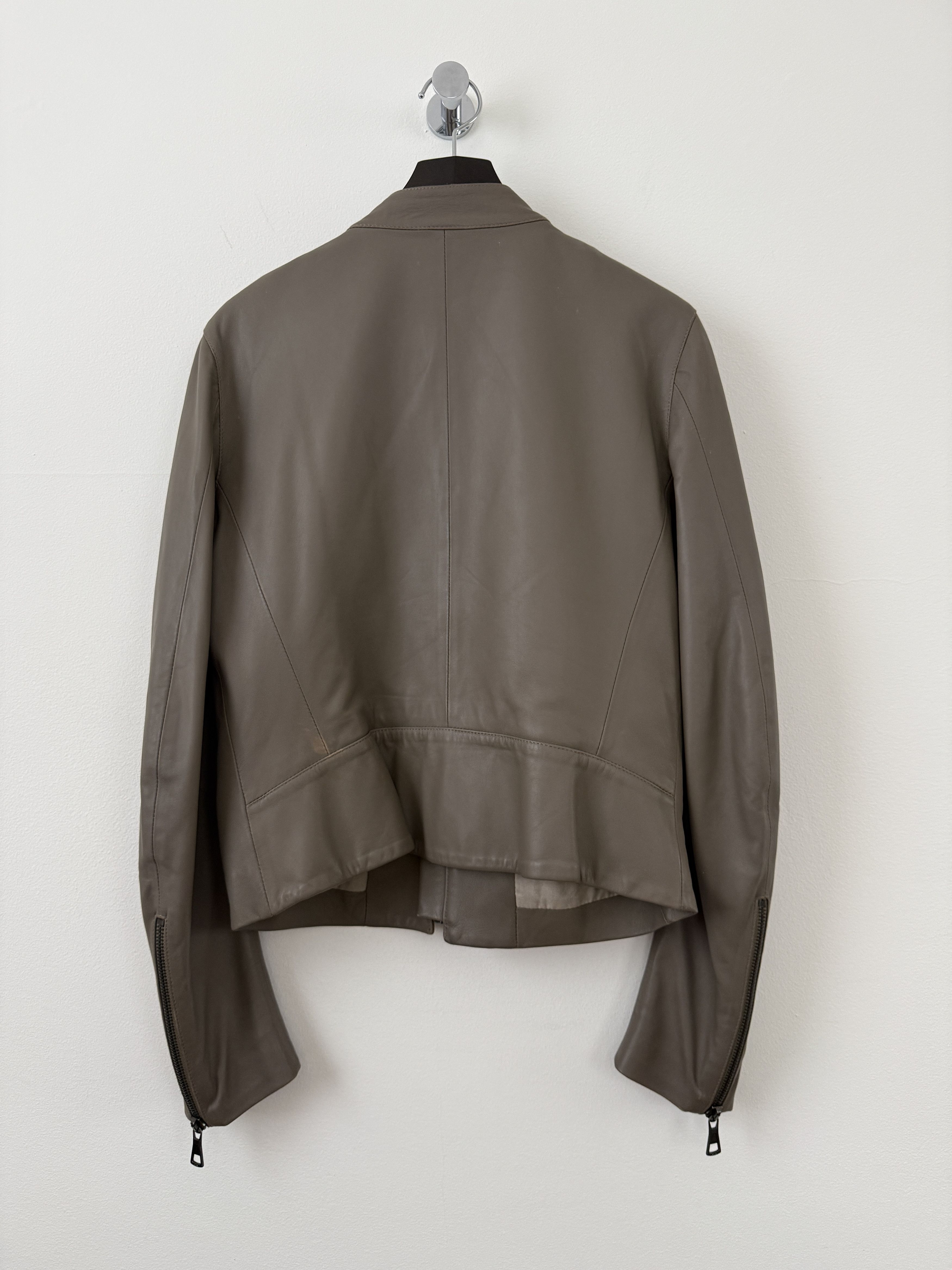Maison Margiela 2012 5 Zip Leather Moto Jacket Size US S / EU 44-46 / 1 - 3 Thumbnail