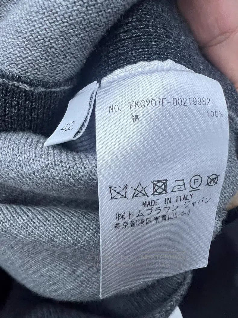 Thom Browne Thom Browne Thick Cardigan Size US XS / EU 42 / 0 - 5 Thumbnail